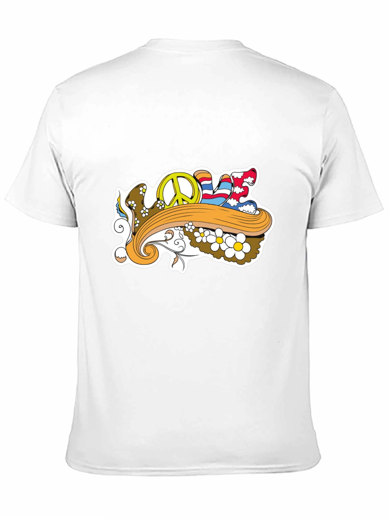 Retro Love T-Shirt - Peace and Style