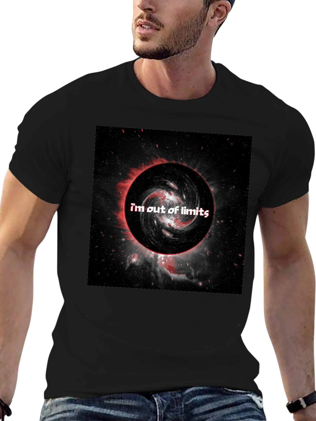 Out of Limits Graphic T-Shirt - Bold Design