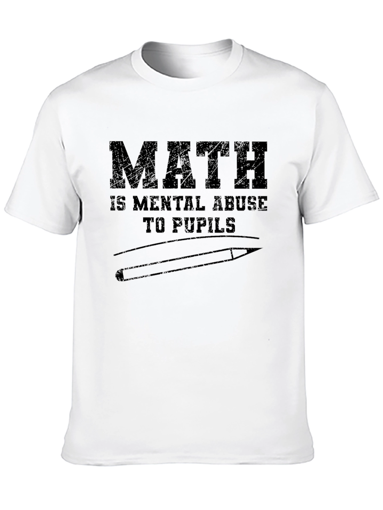 Math is Mental Abuse T-Shirt