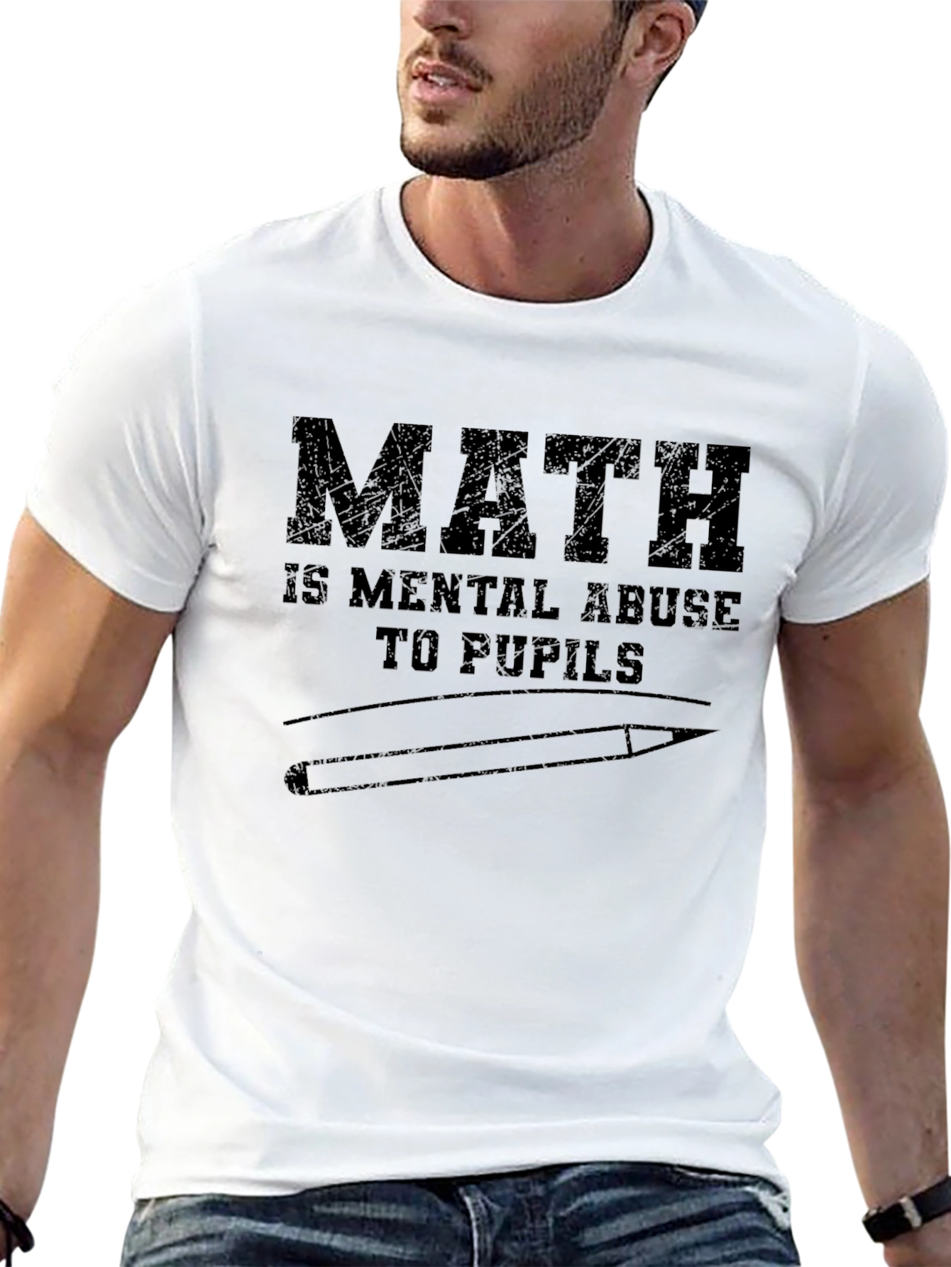 Math is Mental Abuse T-Shirt
