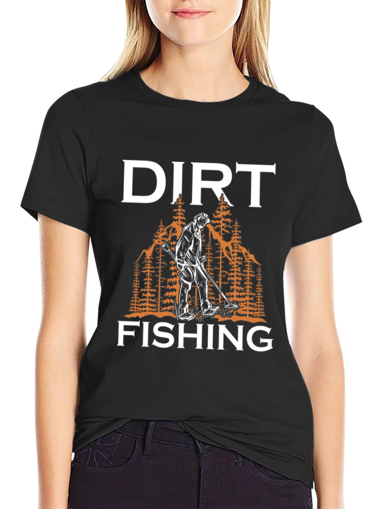 Dirt Fishing T-Shirt - Metal Detecting Apparel