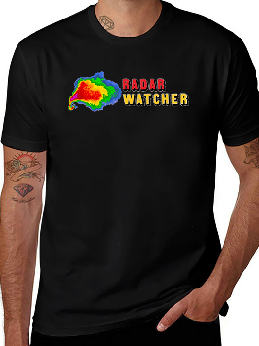 Radar Watcher Black T-Shirt