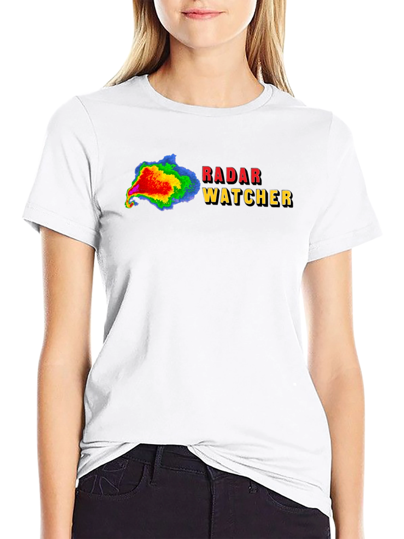 Radar Watcher Black T-Shirt
