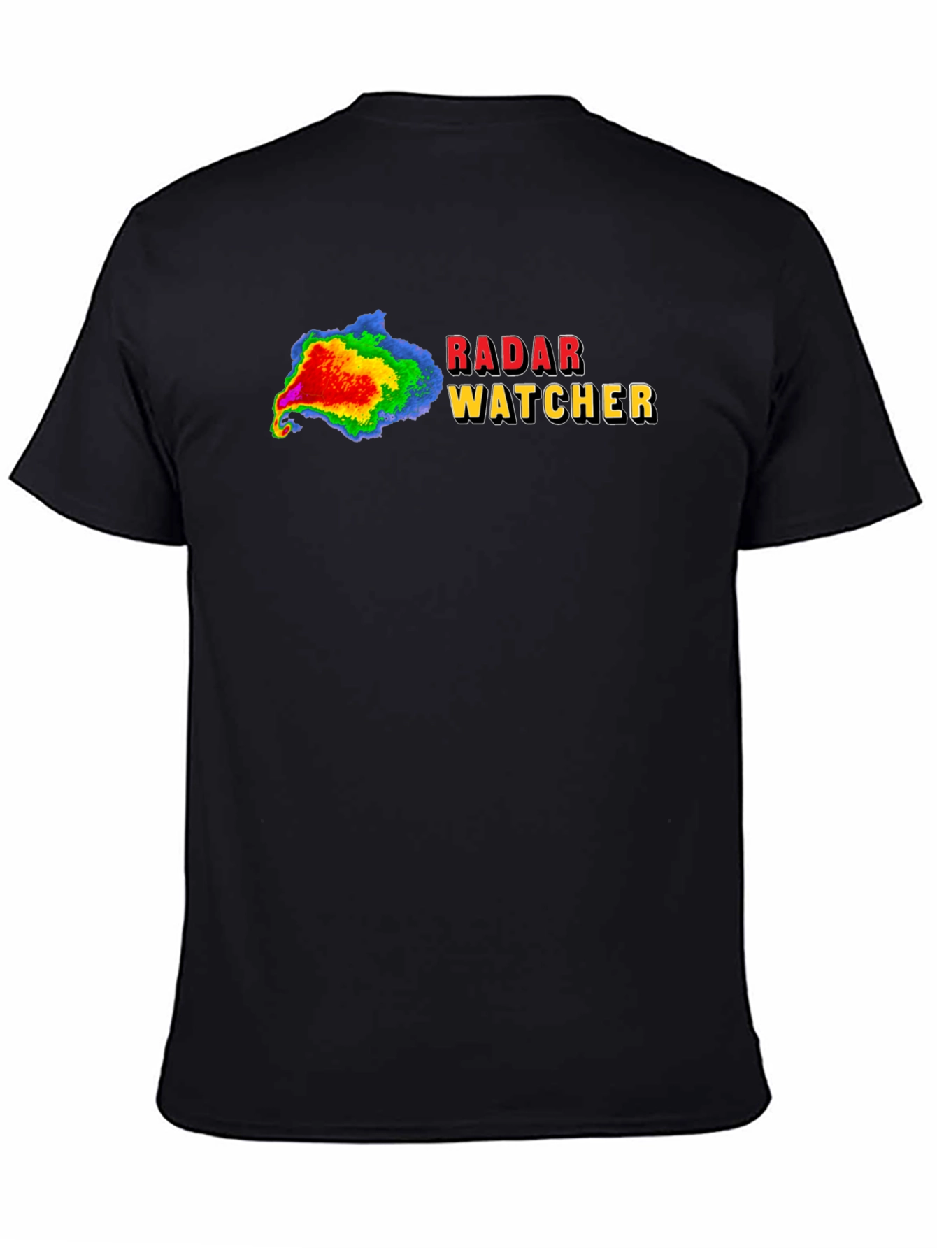 Radar Watcher Black T-Shirt