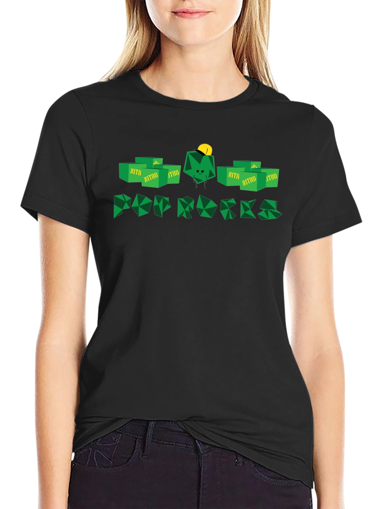 Pop Rocks Graphic Tee - Retro Candy Shirt