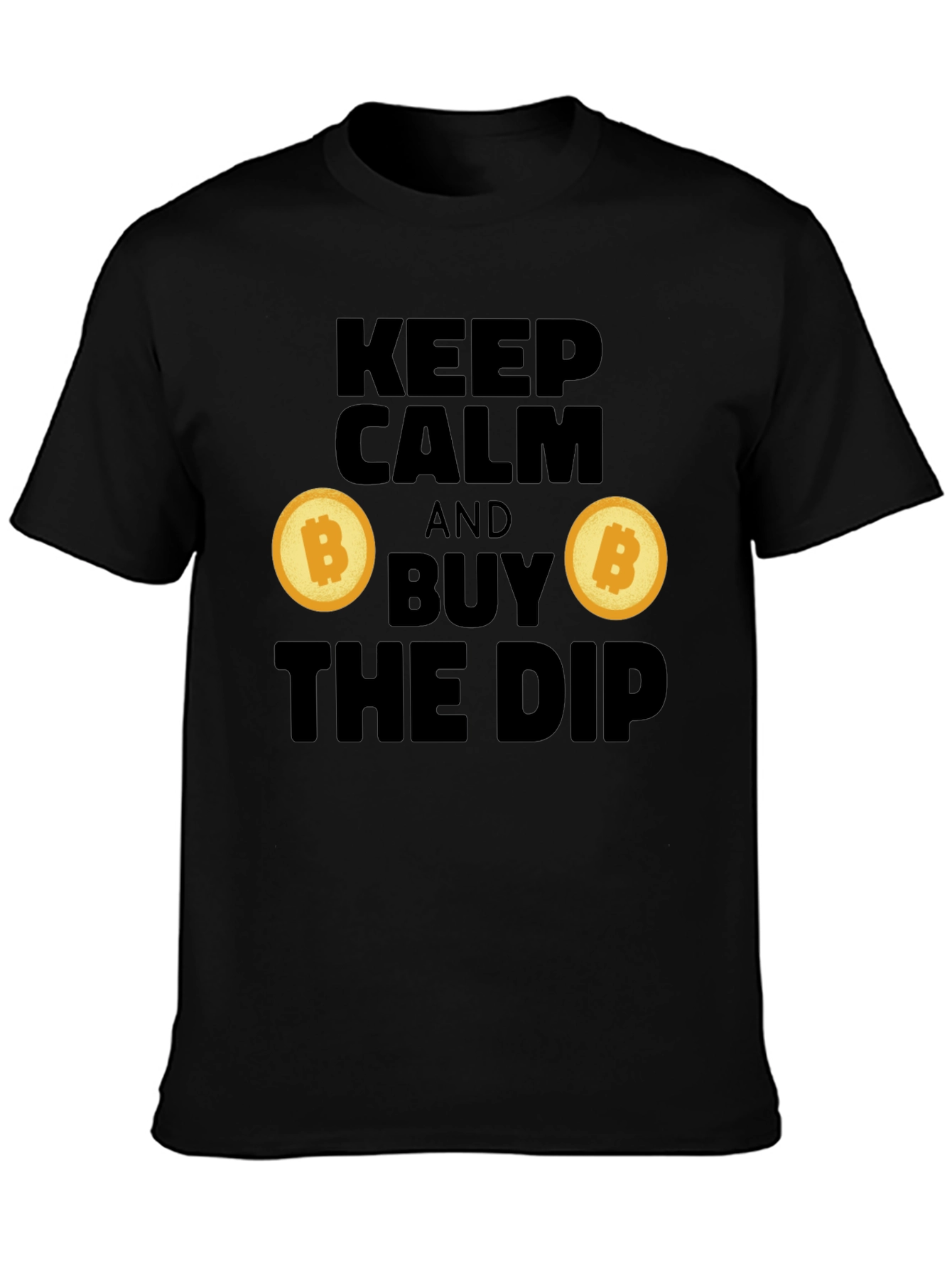 Keep Calm and Buy the Dip Crypto T-Shirt