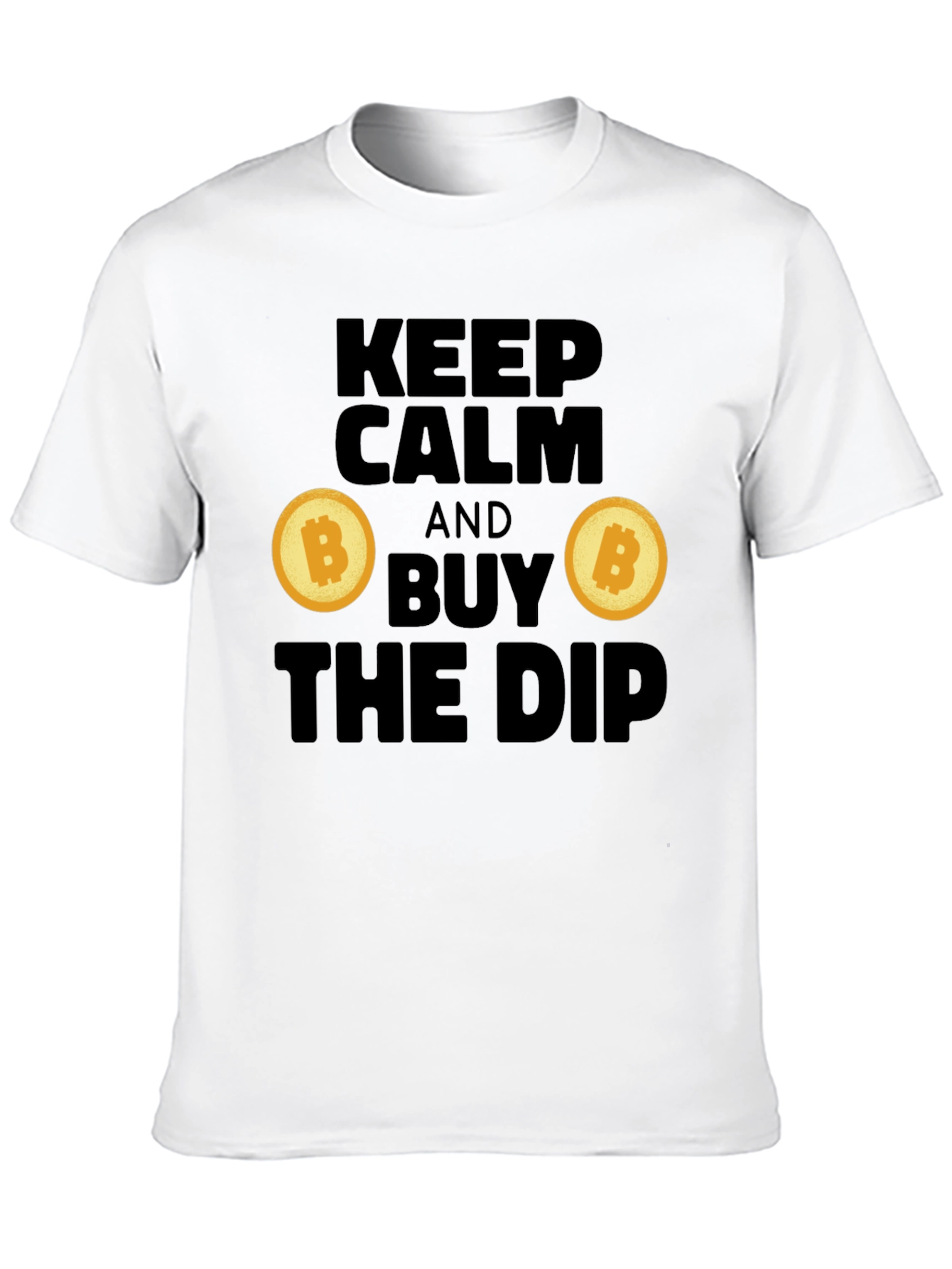 Keep Calm and Buy the Dip Crypto T-Shirt