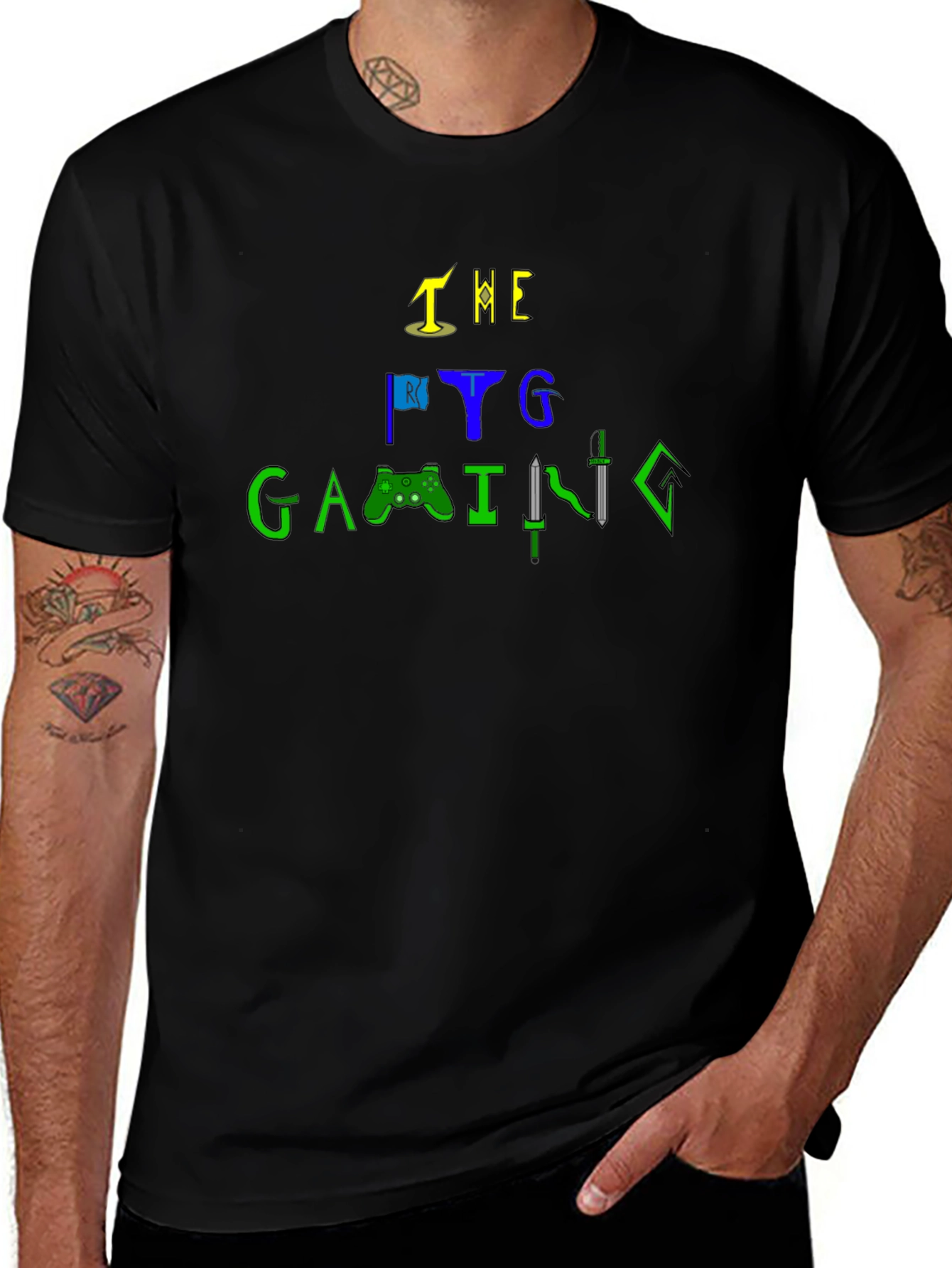The PTG Gaming Black T-Shirt