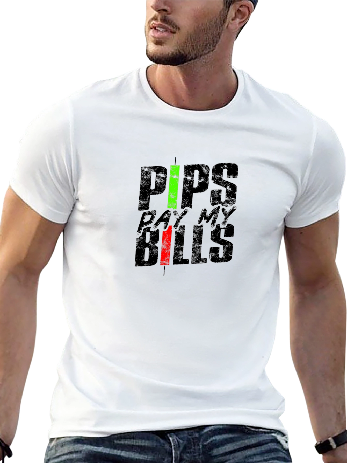 PIPS Pay My Bills Black T-Shirt