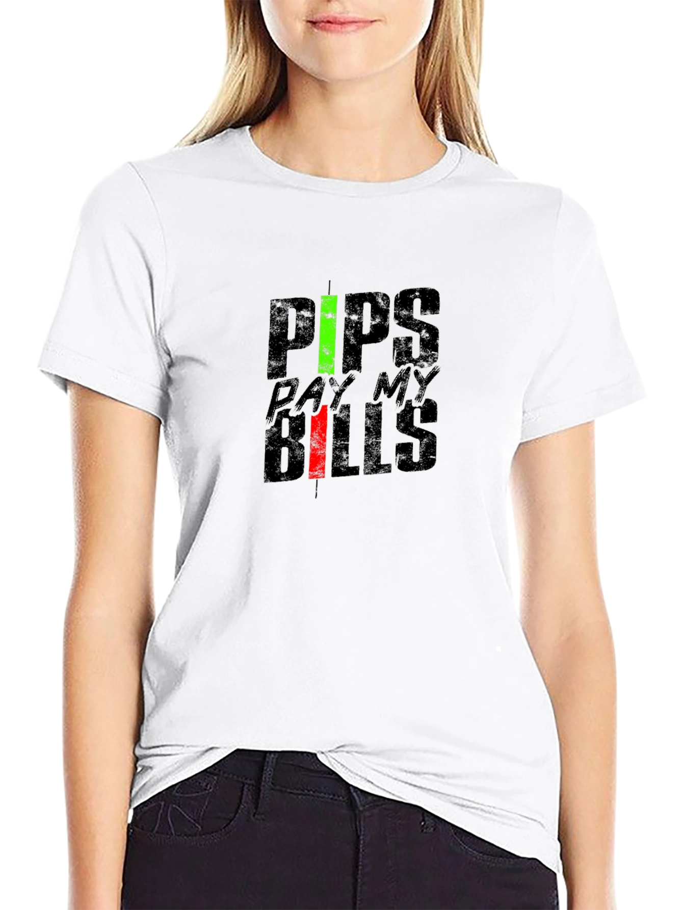 PIPS Pay My Bills Black T-Shirt