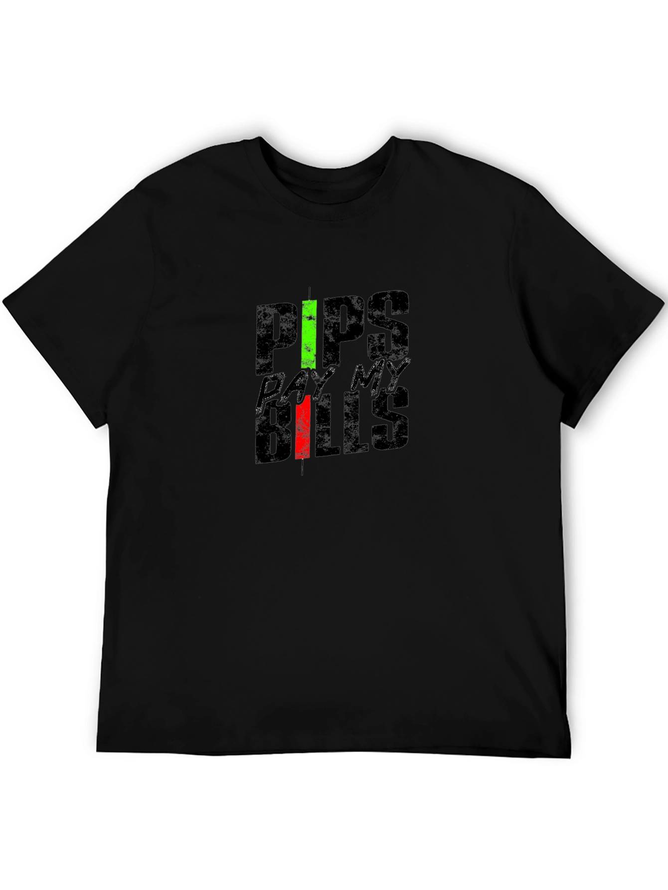 PIPS Pay My Bills Black T-Shirt