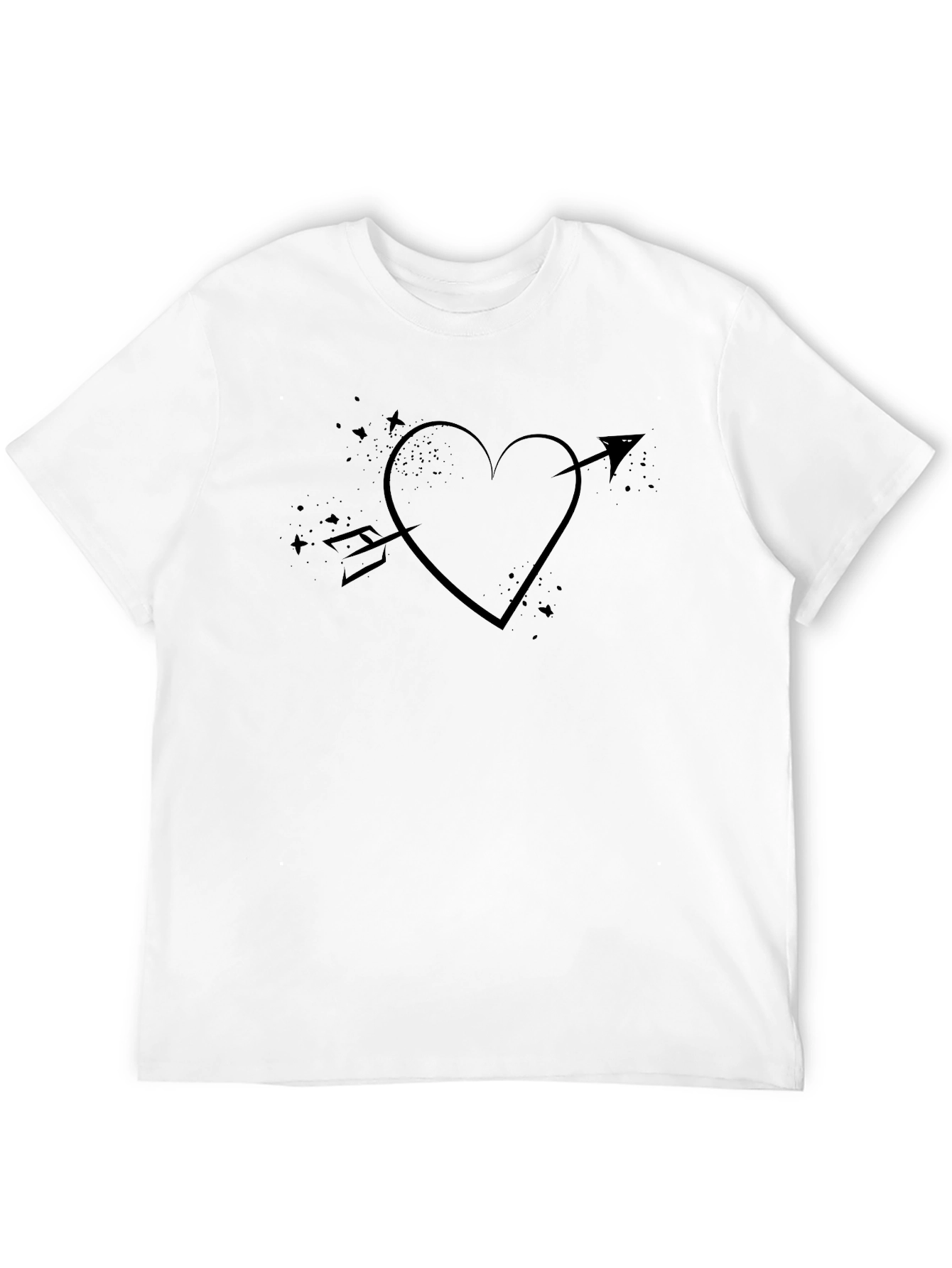 Heart Arrow Graphic T-Shirt