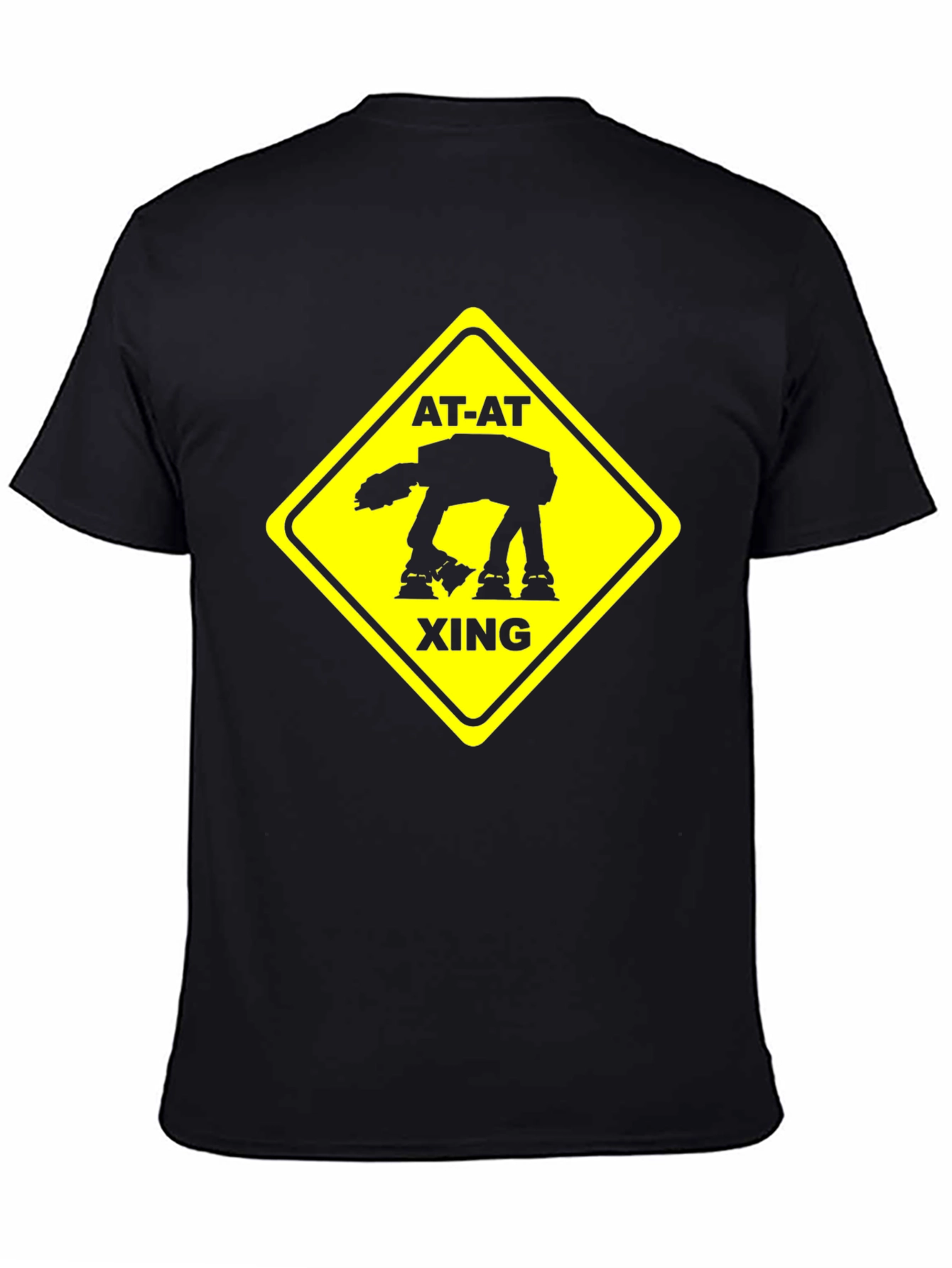 Star Wars AT-AT Xing Mens Black T-Shirt