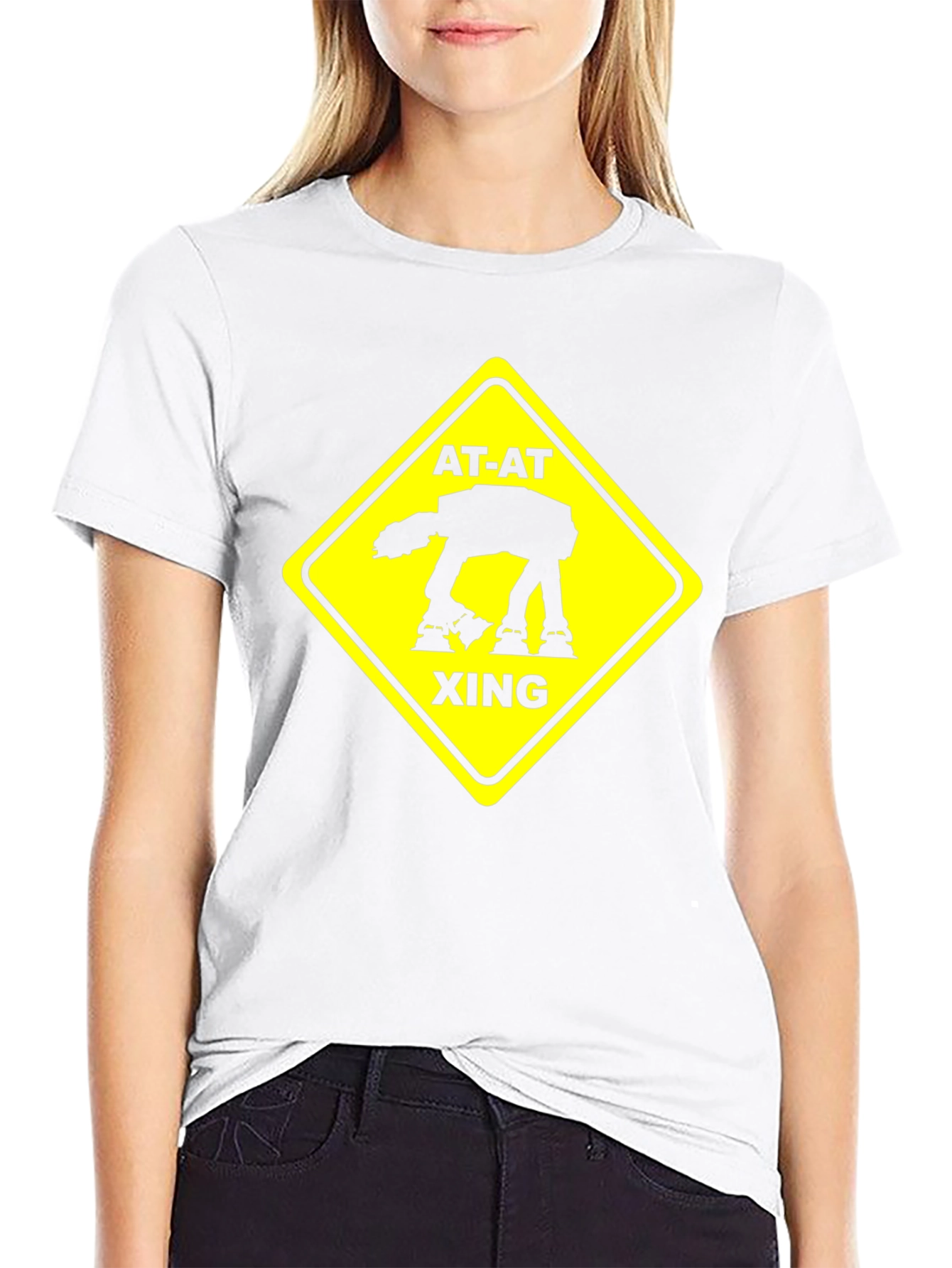 Star Wars AT-AT Xing Mens Black T-Shirt