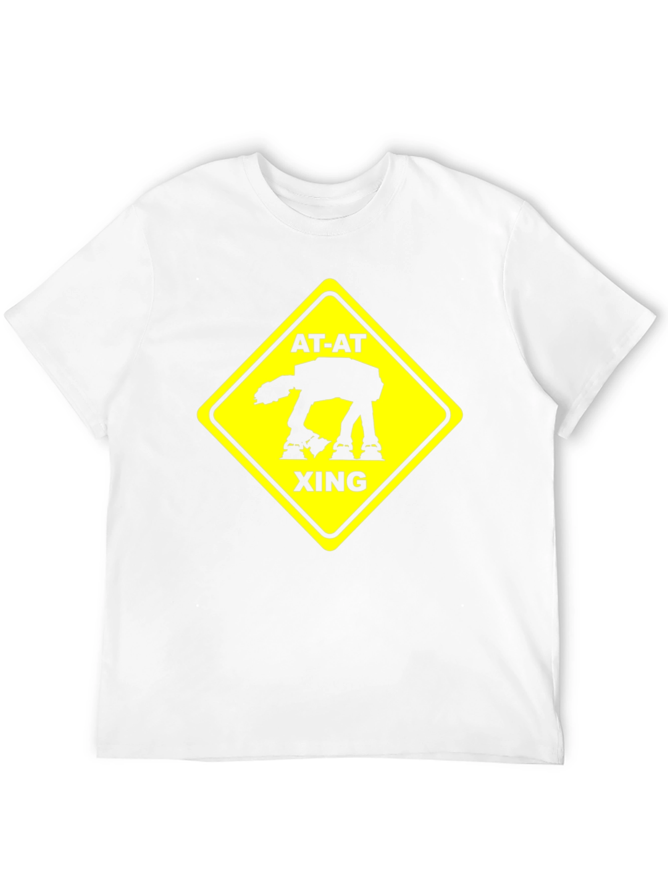 Star Wars AT-AT Xing Mens Black T-Shirt