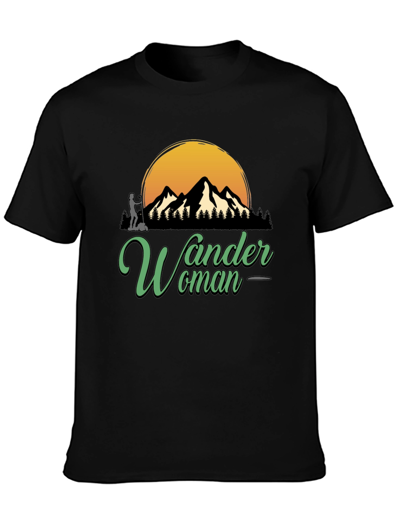 Wander Woman Graphic Tee: Adventure & Style