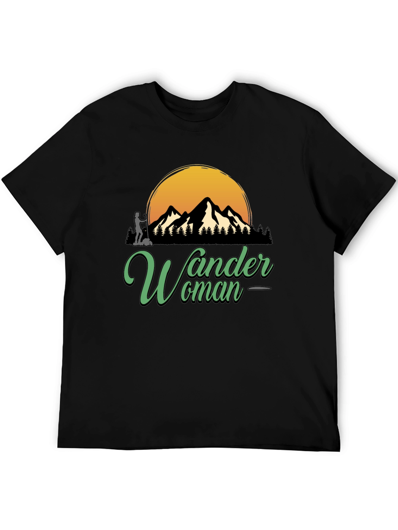 Wander Woman Graphic Tee: Adventure & Style