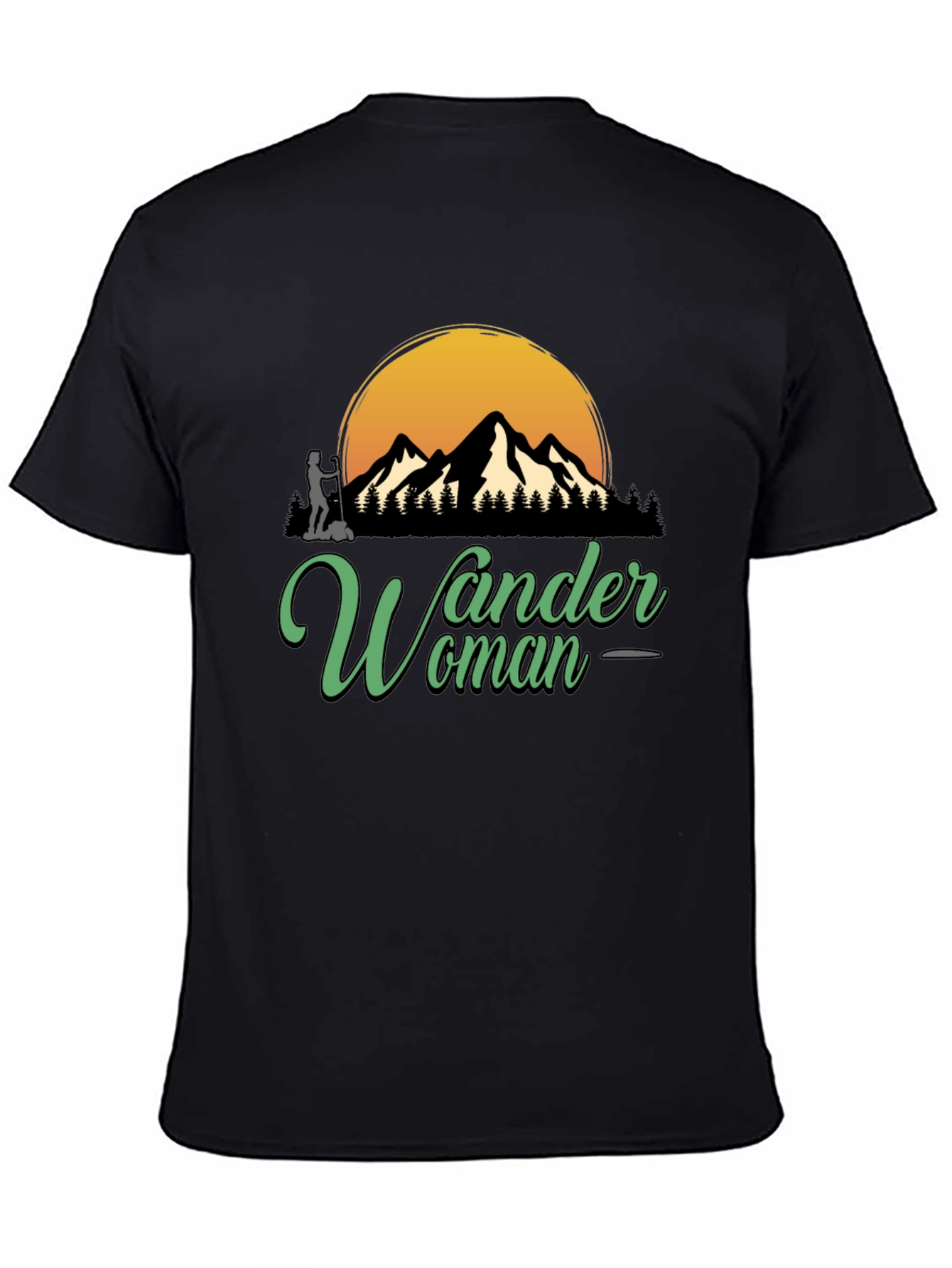 Wander Woman Graphic Tee: Adventure & Style