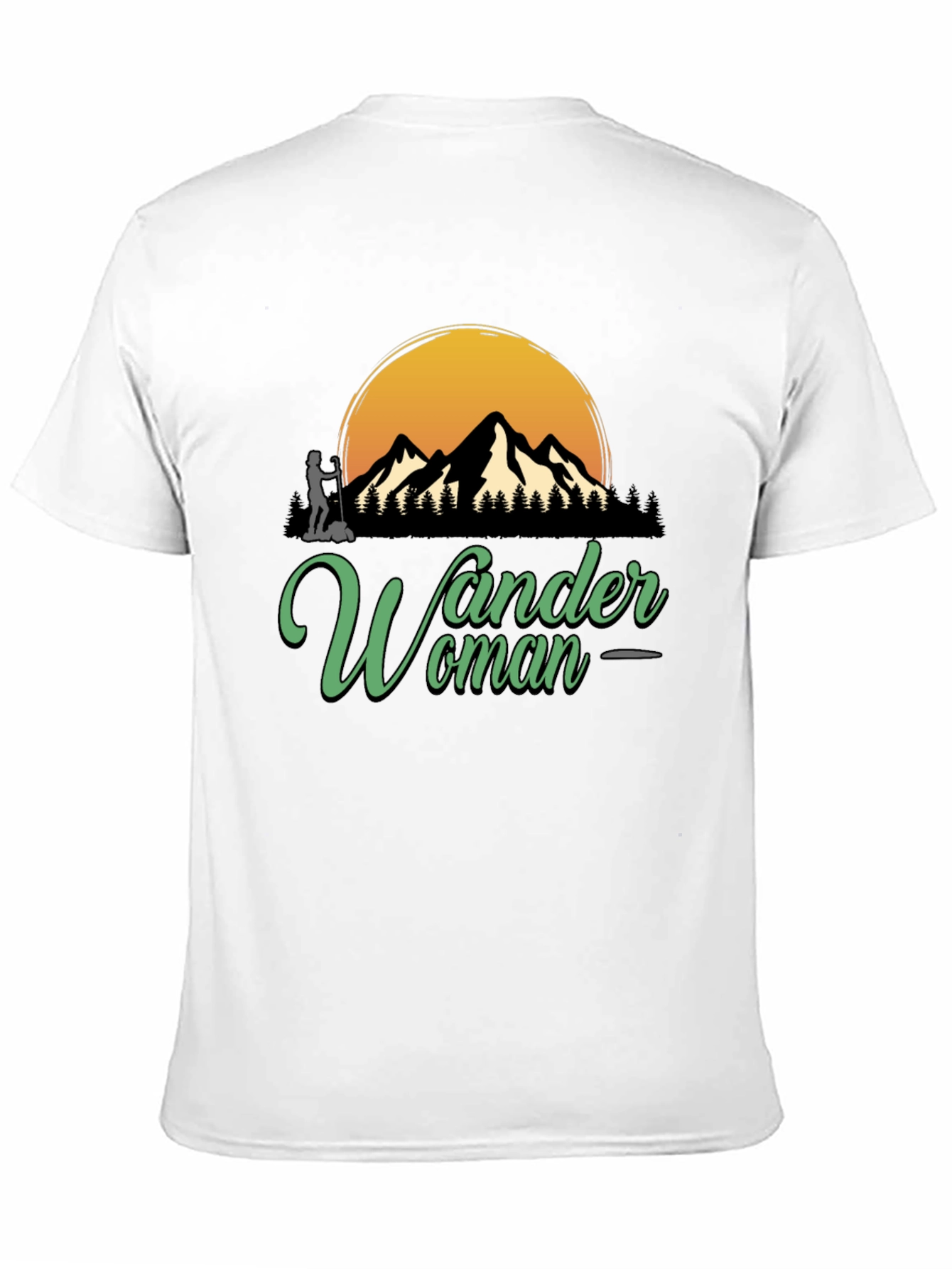 Wander Woman Graphic Tee: Adventure & Style