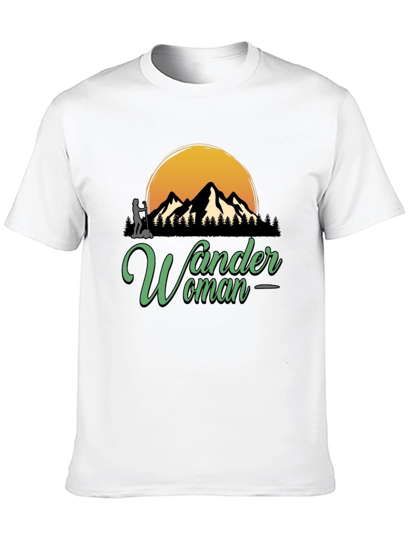 Wander Woman Graphic Tee: Adventure & Style