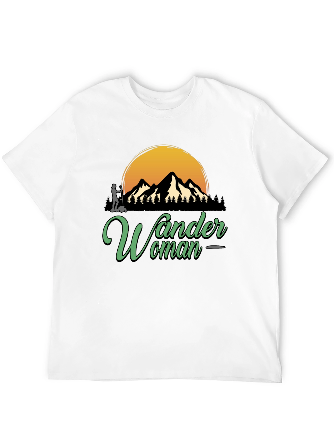 Wander Woman Graphic Tee: Adventure & Style