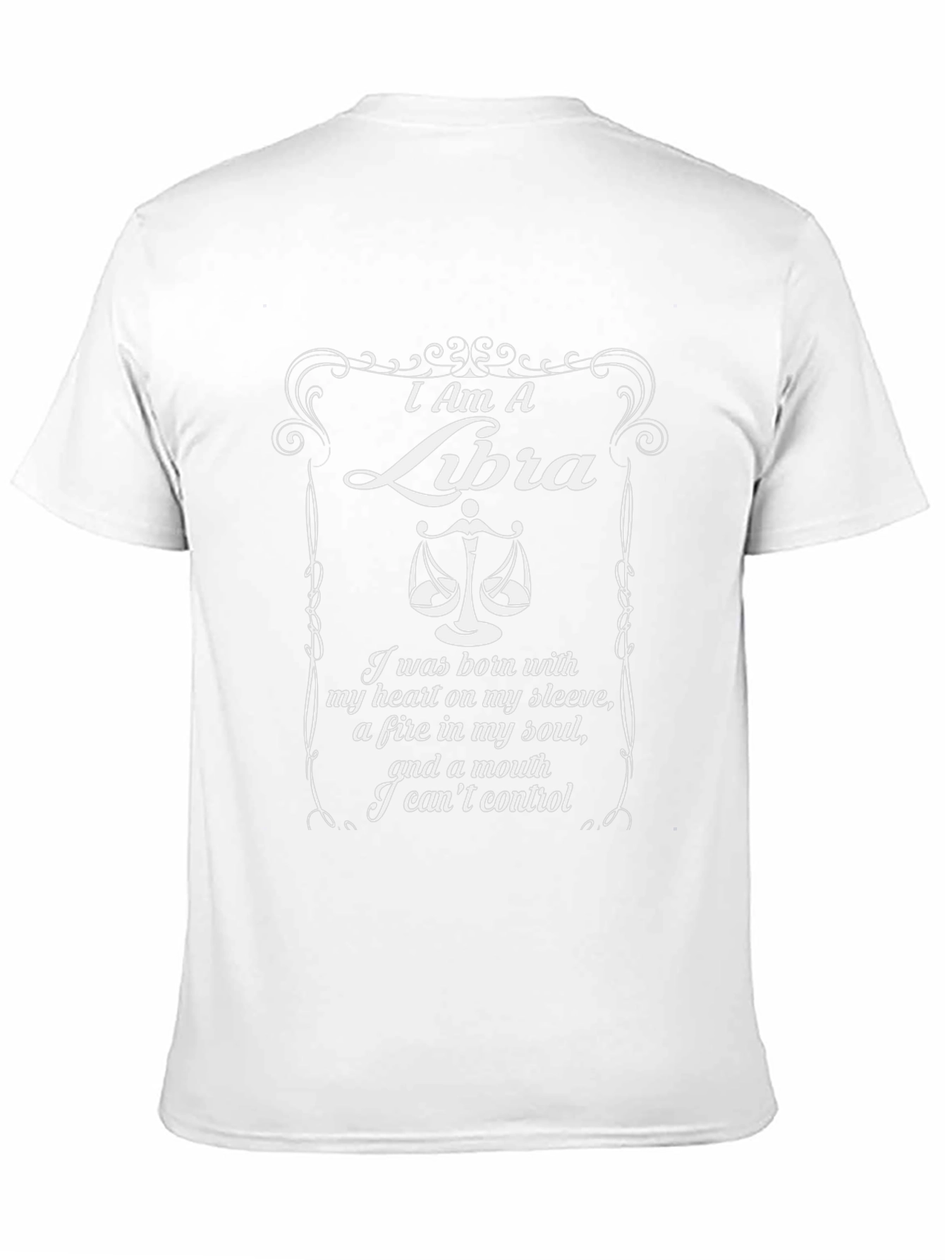 I Am A Libra T-Shirt Zodiac Astrology Graphic Tee