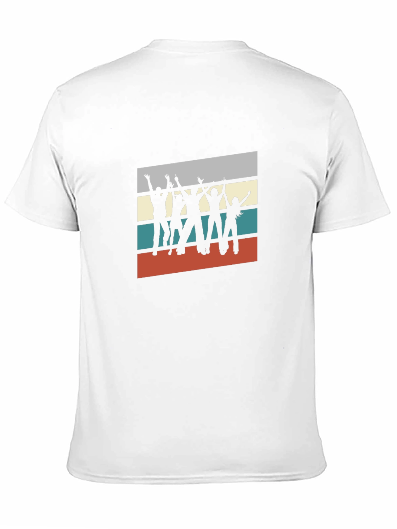Retro Silhouette Band T-Shirt