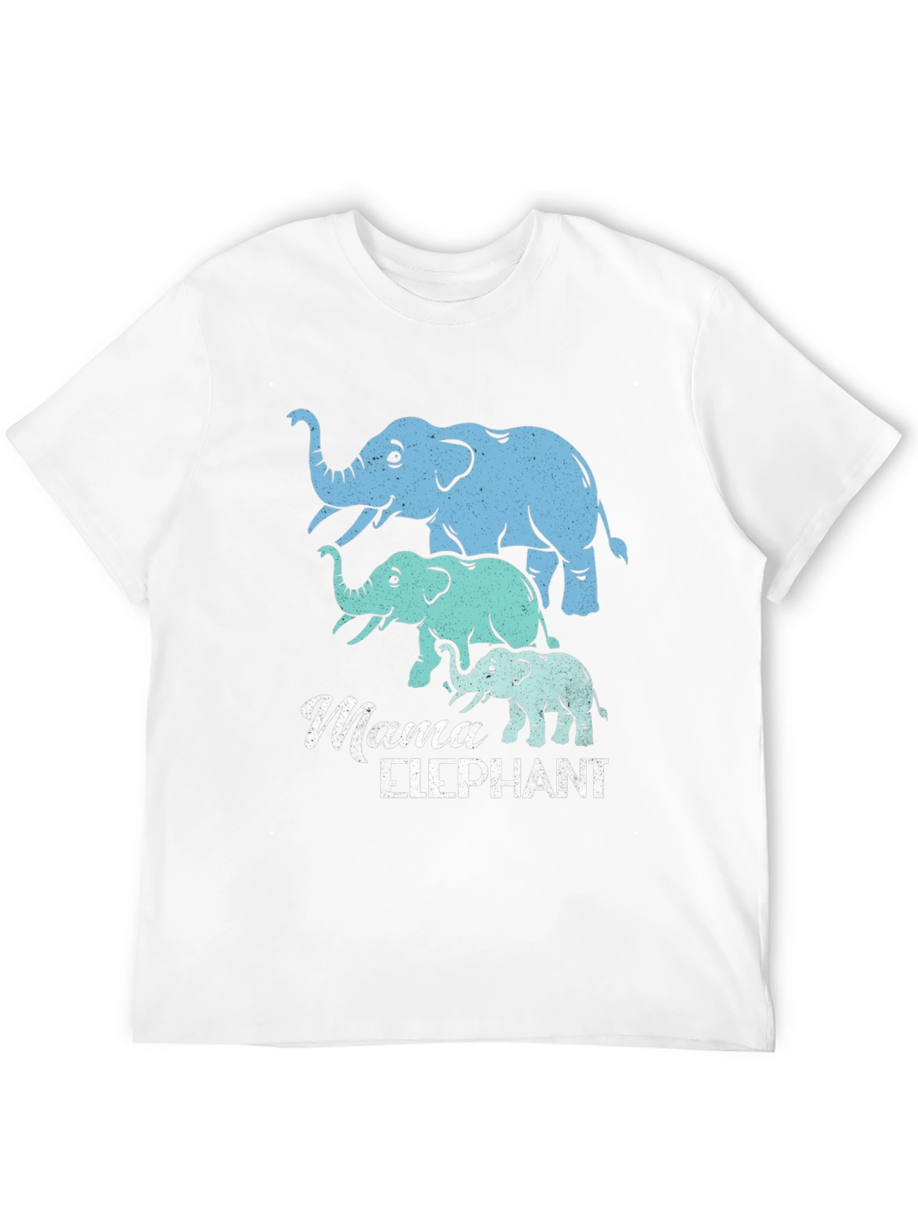 Mama Elephant T-Shirt - Cute Family Matching Tee