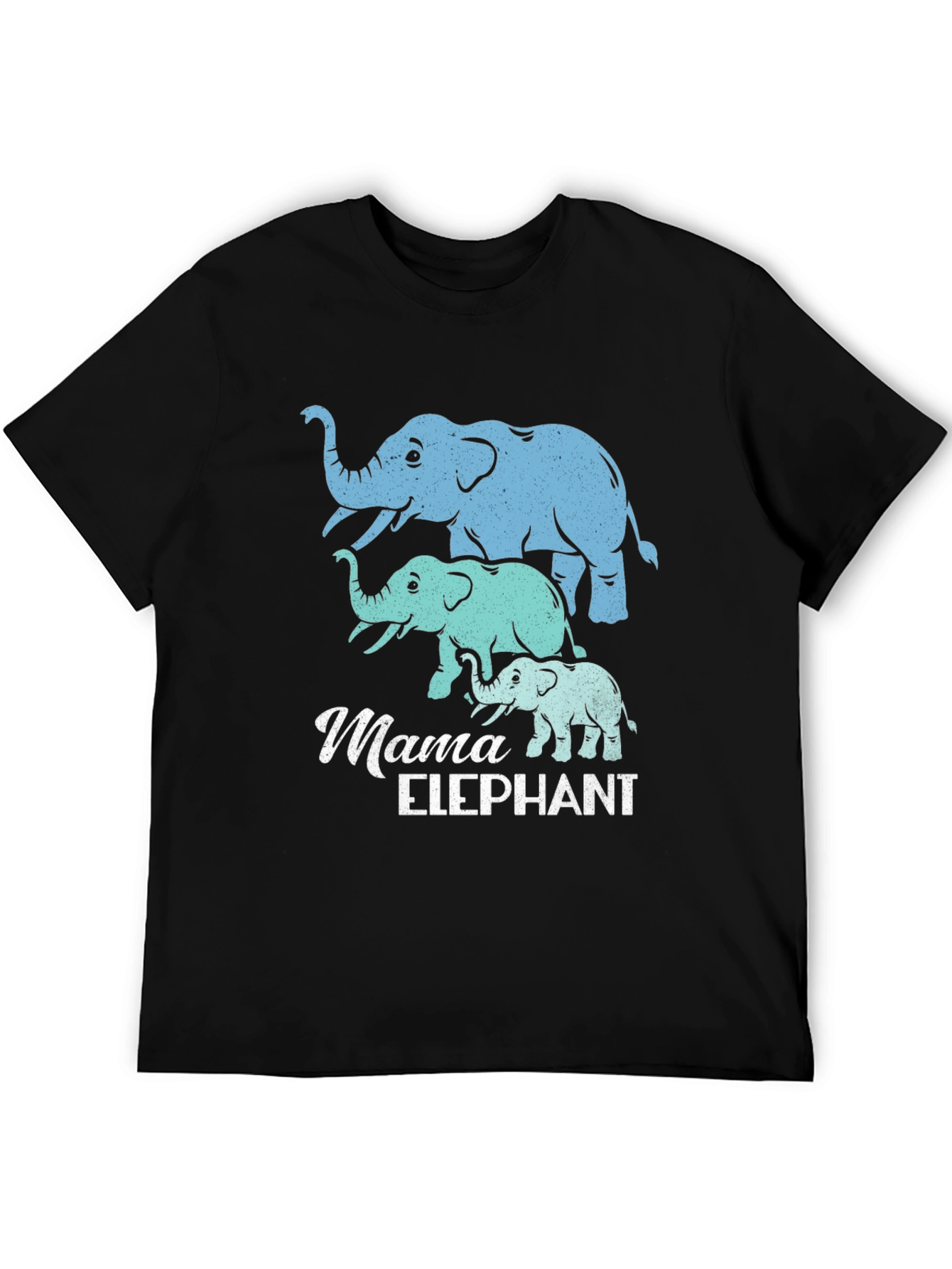 Mama Elephant T-Shirt - Cute Family Matching Tee