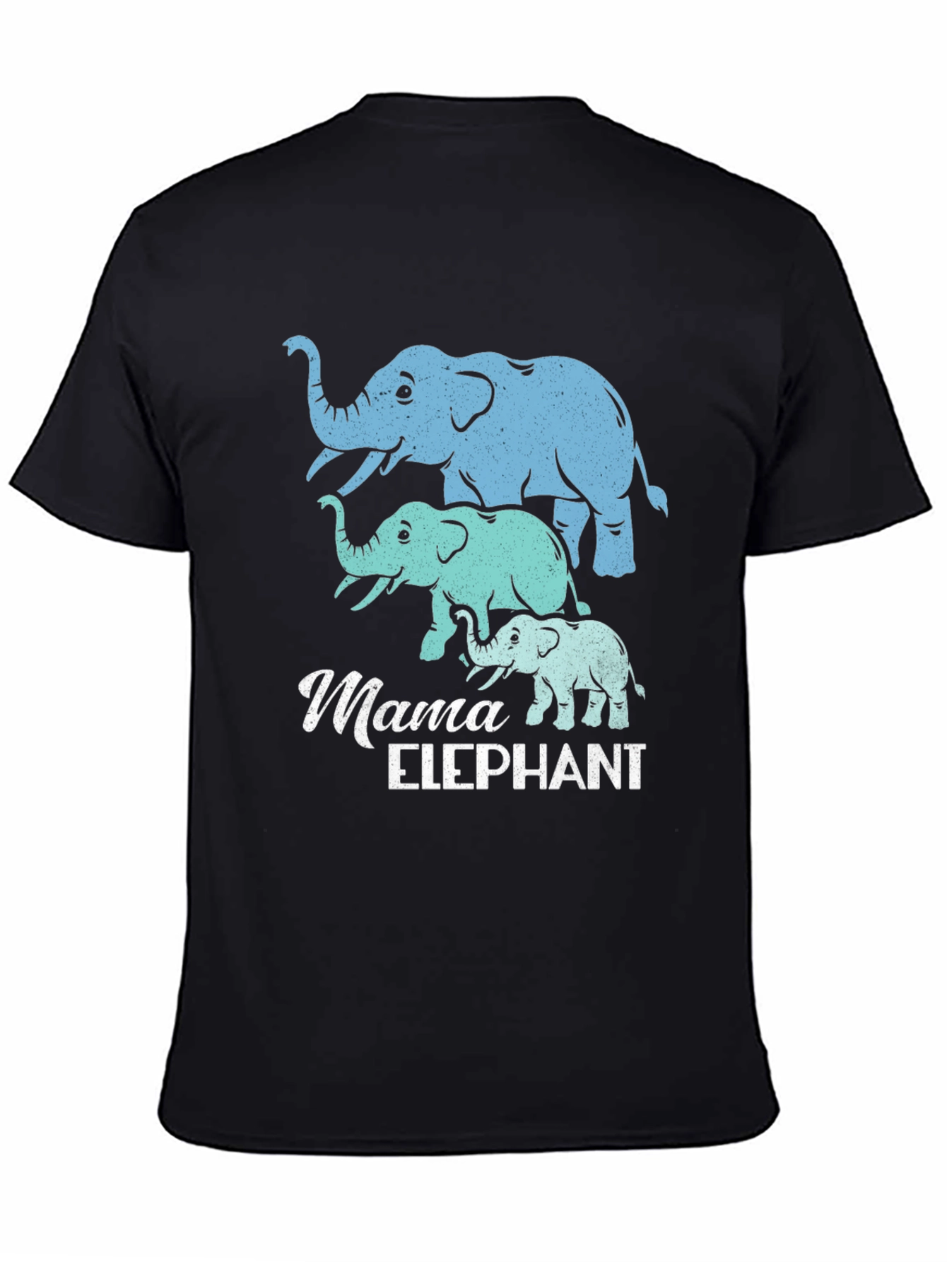 Mama Elephant T-Shirt - Cute Family Matching Tee