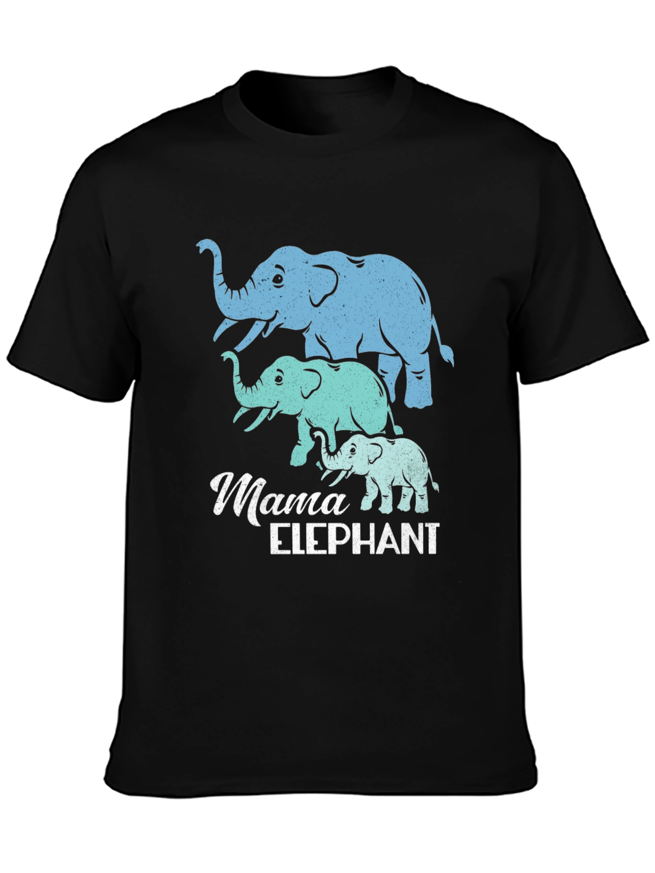 Mama Elephant T-Shirt - Cute Family Matching Tee