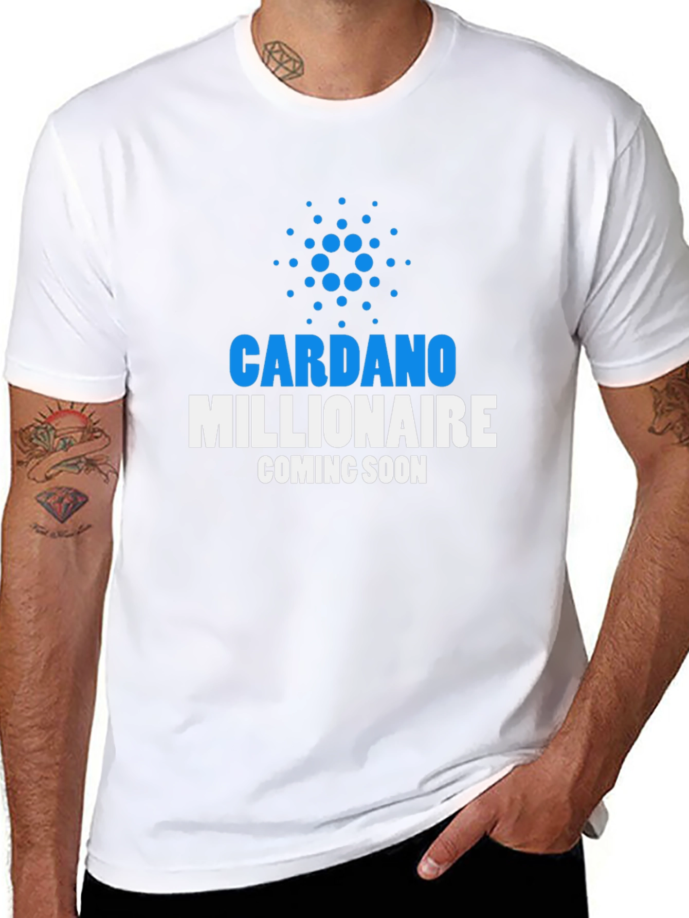 Cardano Millionaire T-Shirt - Crypto Tee