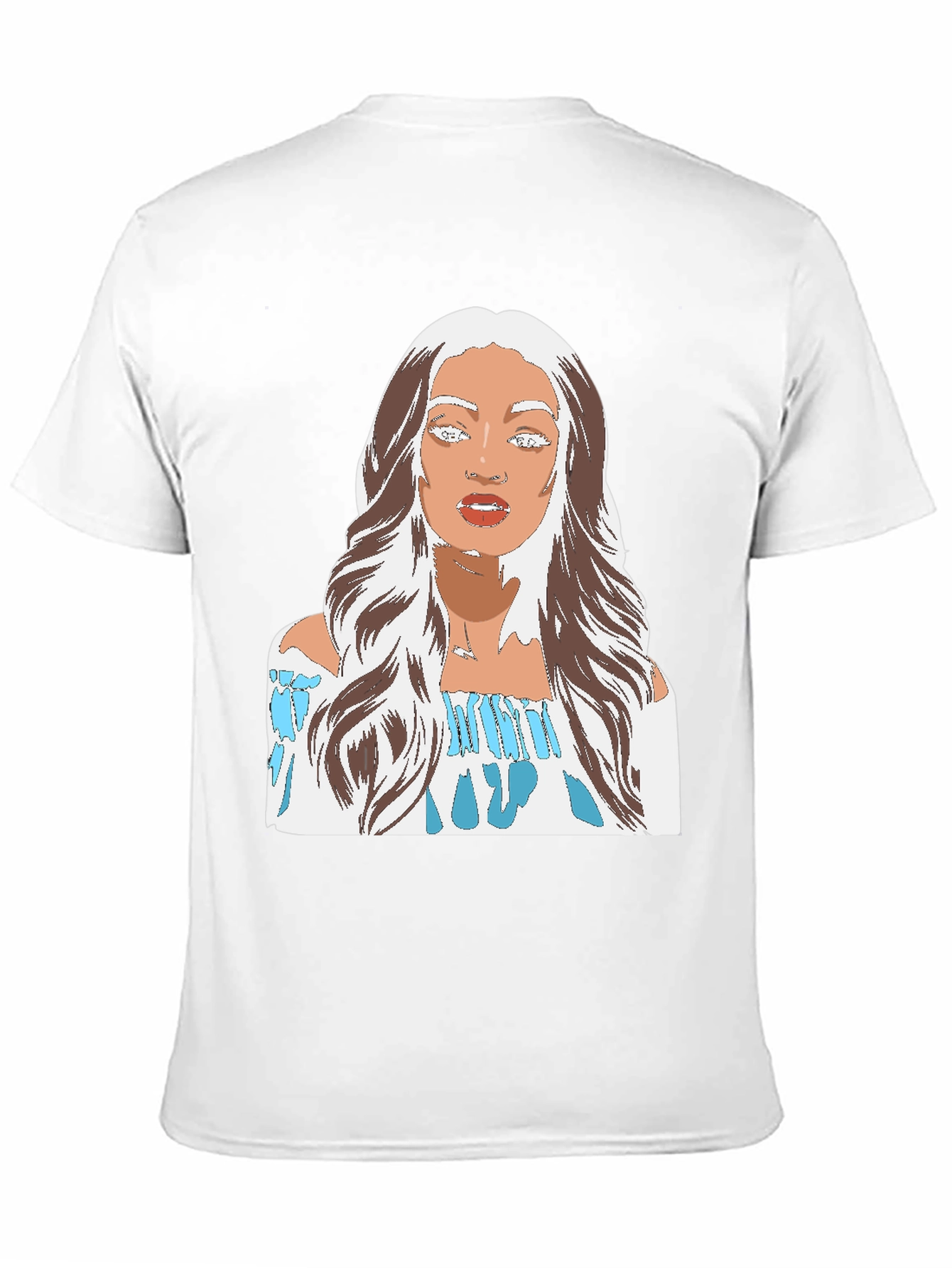 Woman Portrait Graphic Tee - Stylish Casual Wear