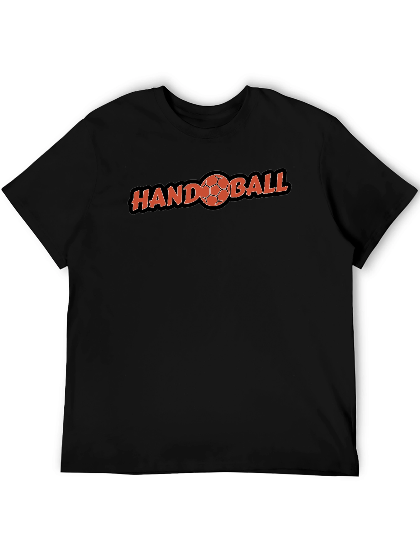Handball Graphic Tee - Black