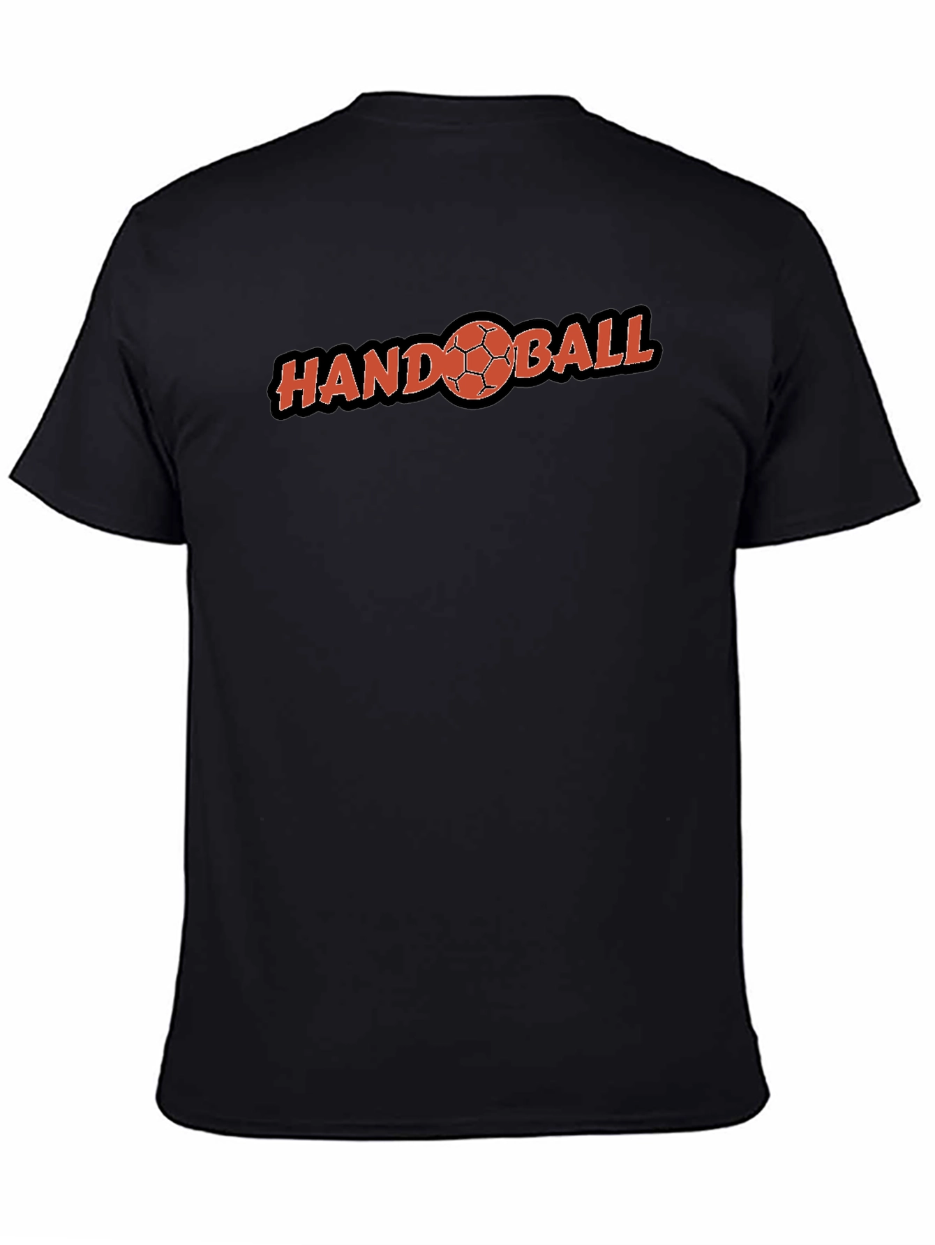 Handball Graphic Tee - Black