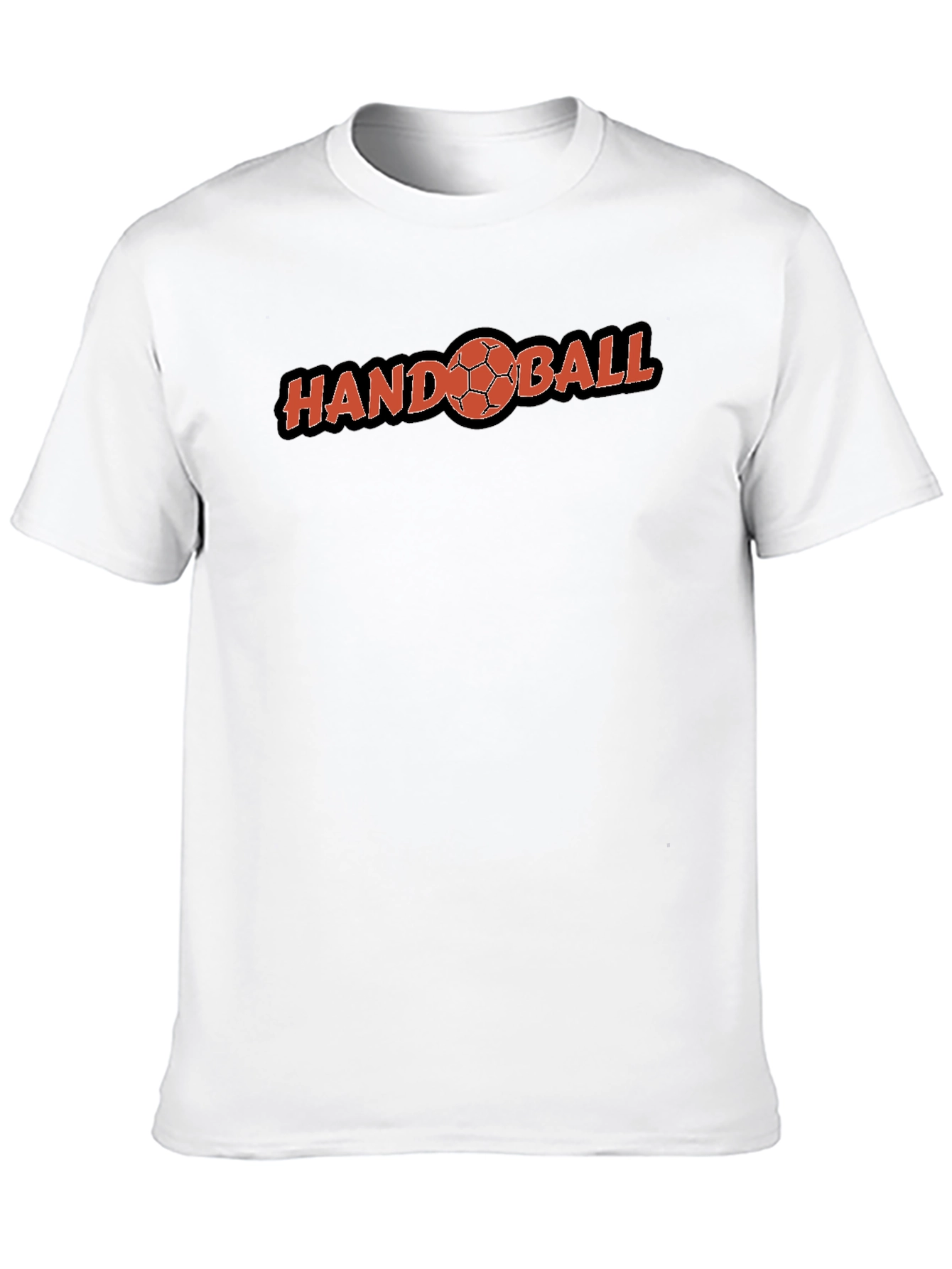 Handball Graphic Tee - Black
