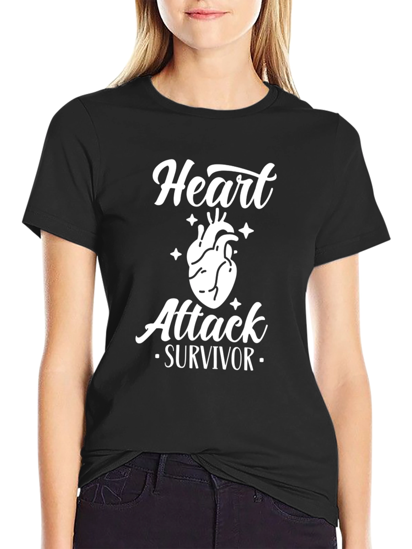 Heart Attack Survivor Graphic Tee
