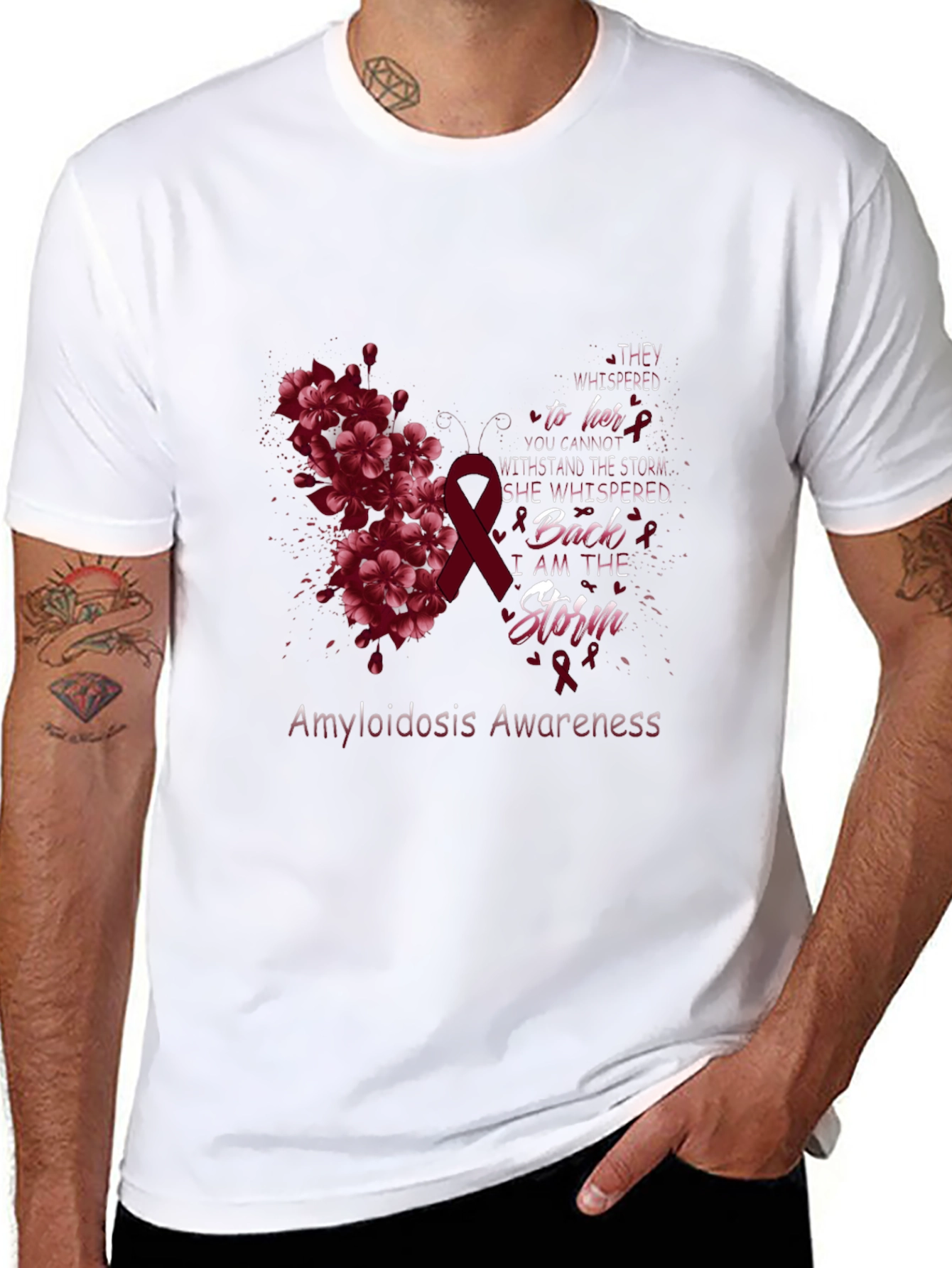 Amyloidosis Awareness T-Shirt: I am the Storm