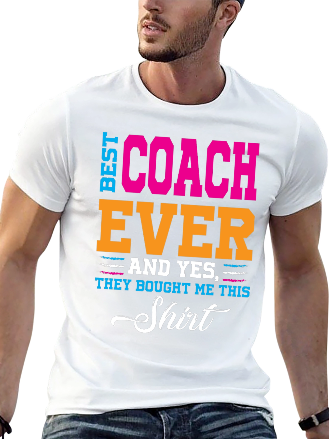 Best Coach Ever T-Shirt - Gift Idea