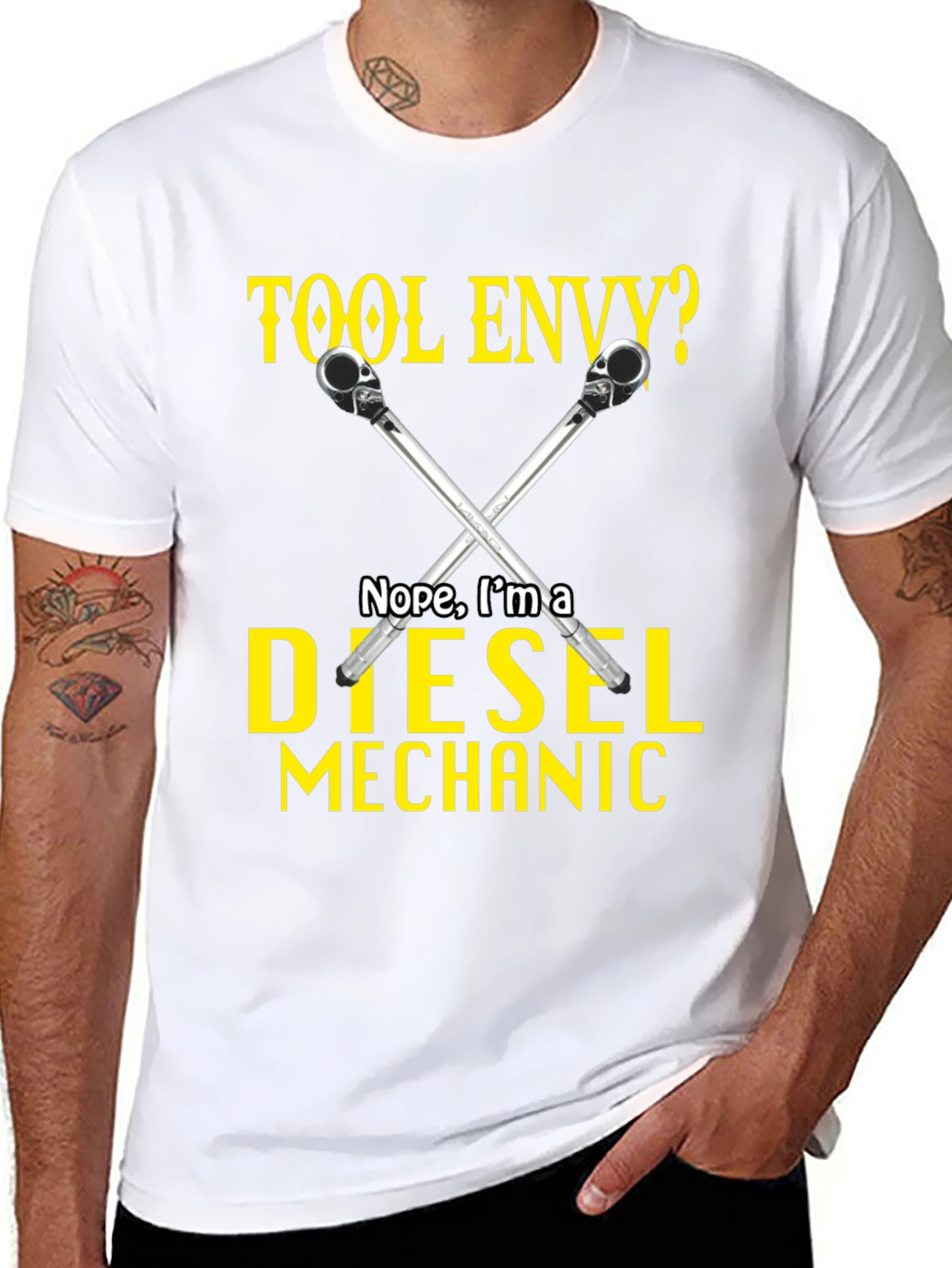 Diesel Mechanic Tool Envy T-Shirt
