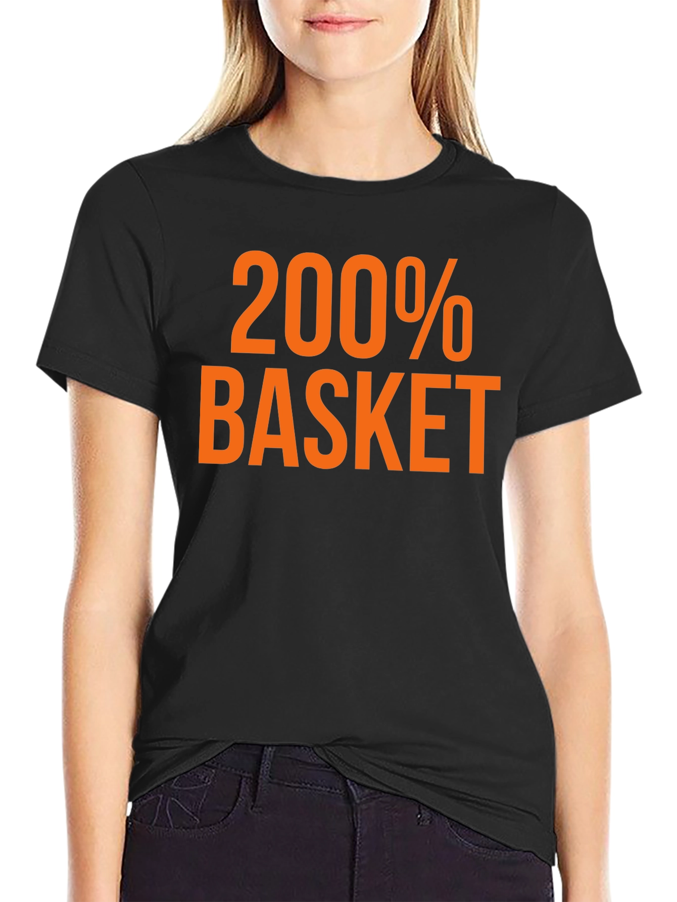 200% Basket Black T-Shirt