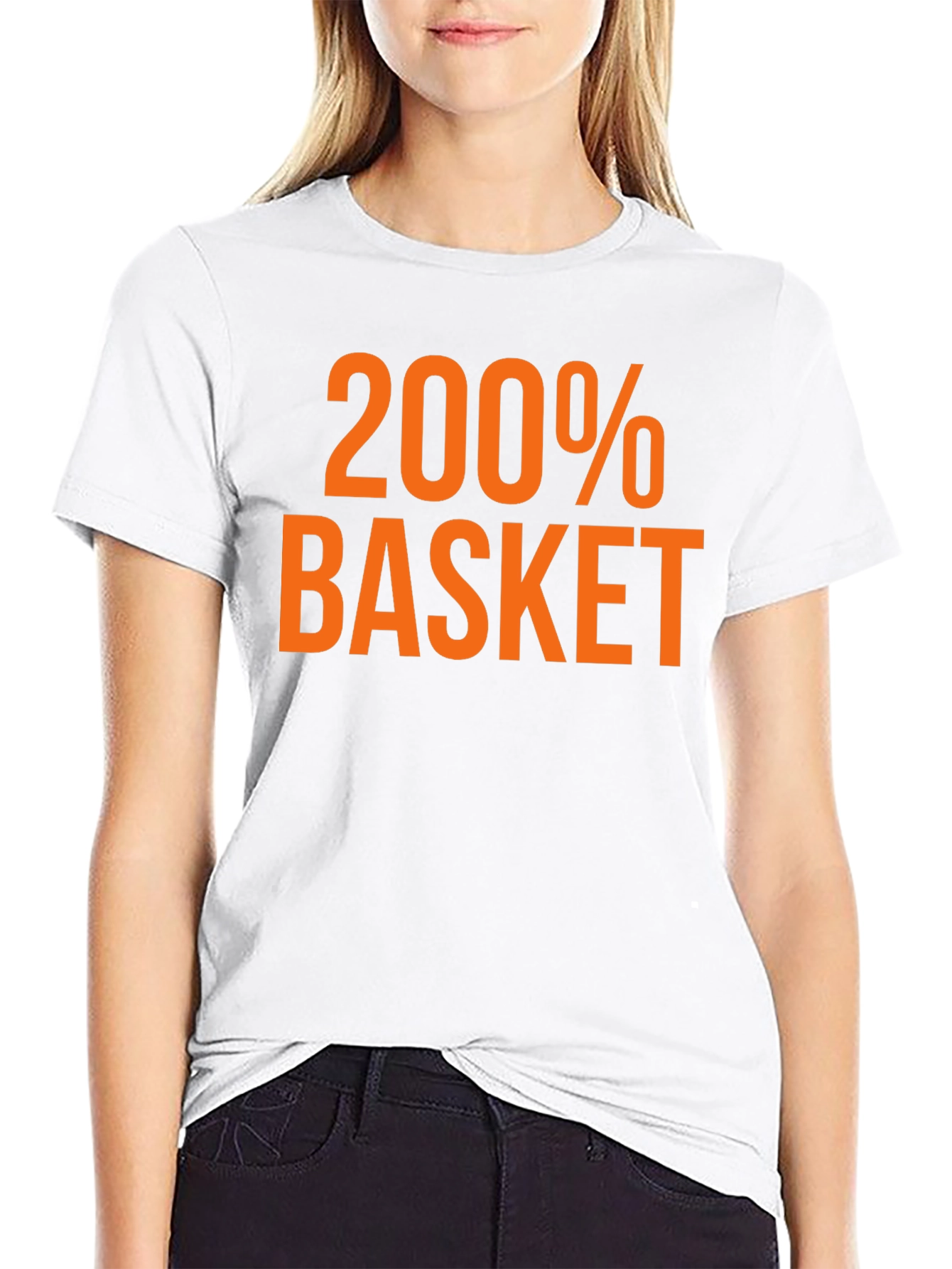 200% Basket Black T-Shirt