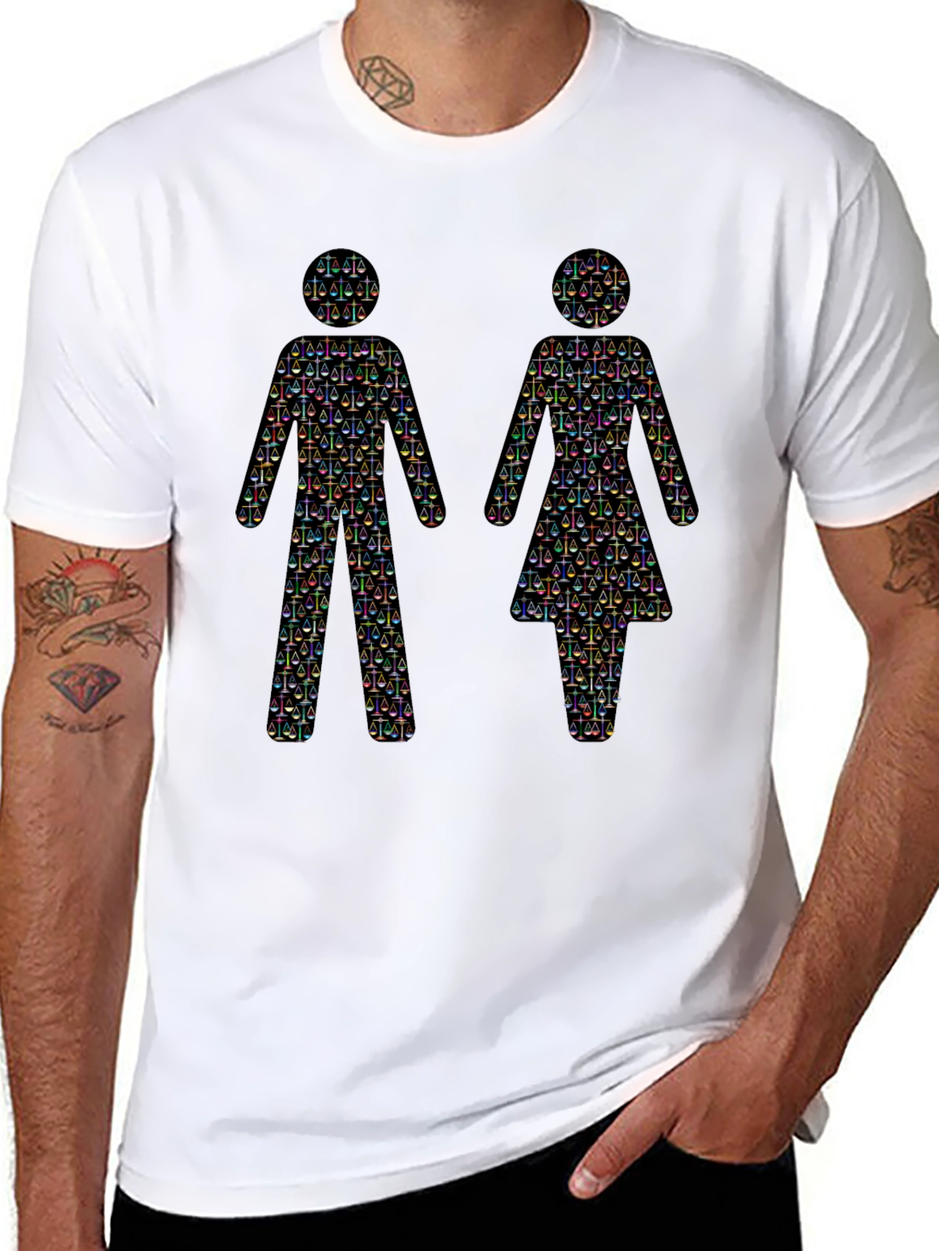 Equality Advocate Unisex Black T-Shirt