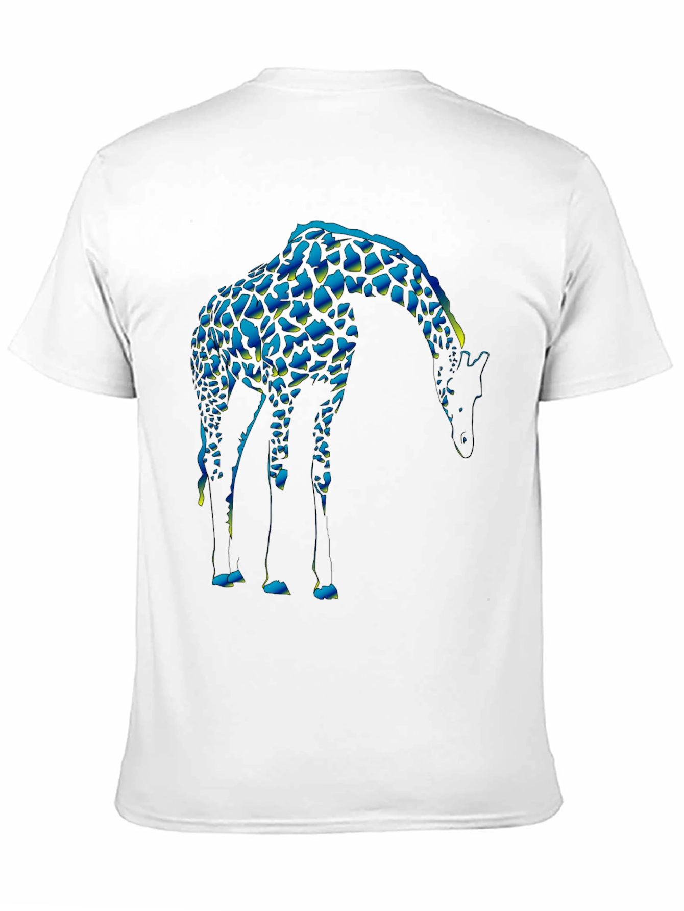 Cool Giraffe Graphic Tee - Unique Black T-Shirt