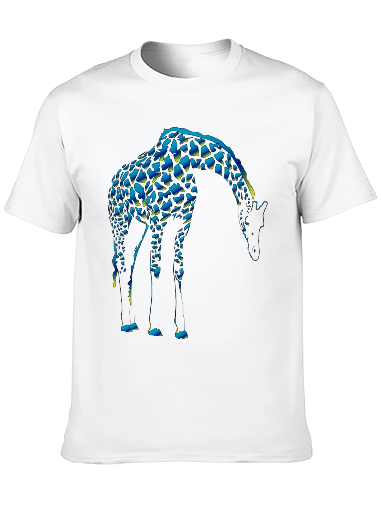 Cool Giraffe Graphic Tee - Unique Black T-Shirt