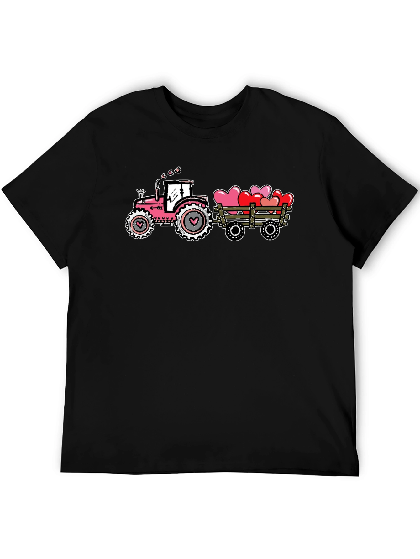 Valentines Tractor T-Shirt - Farm Love Tee