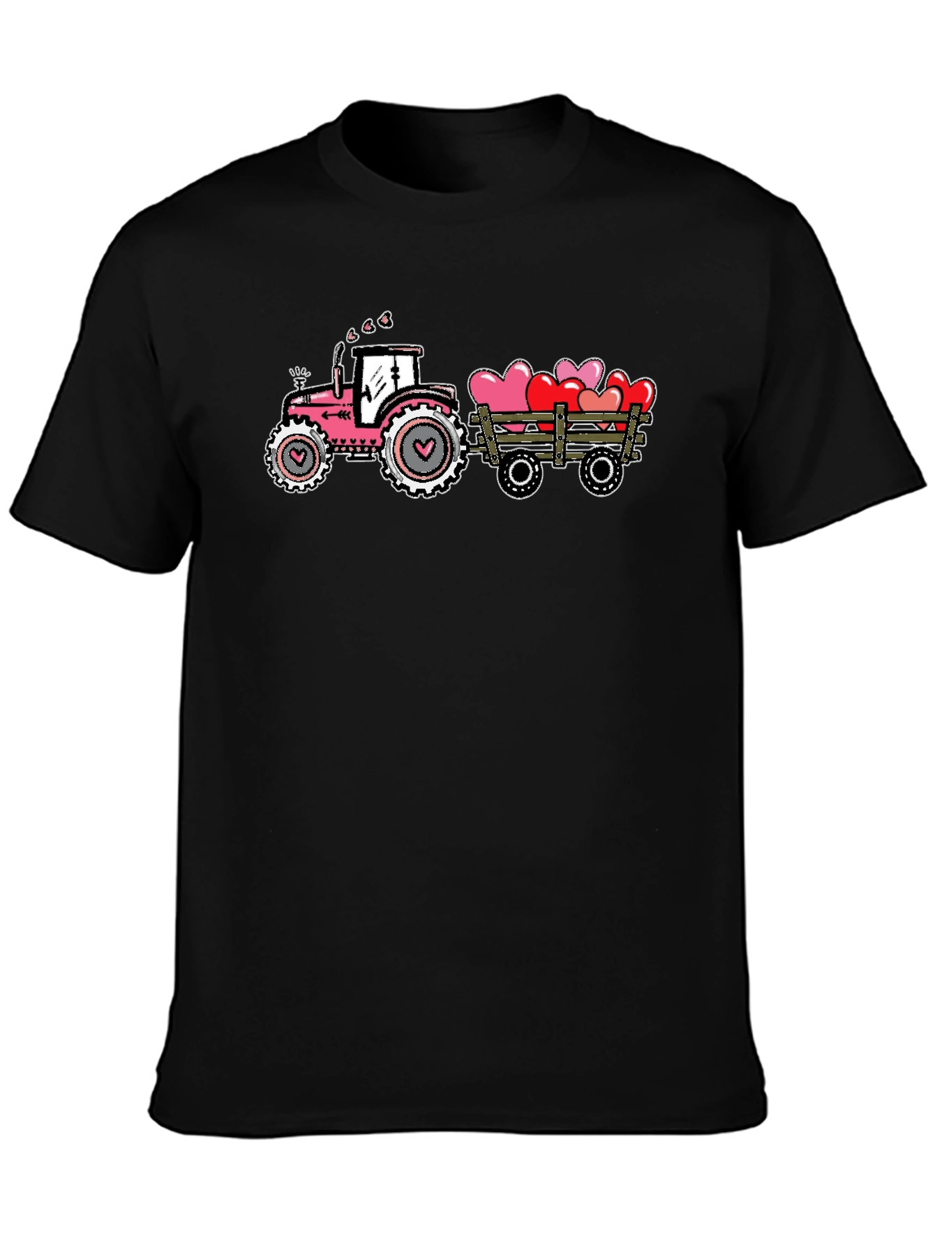 Valentines Tractor T-Shirt - Farm Love Tee