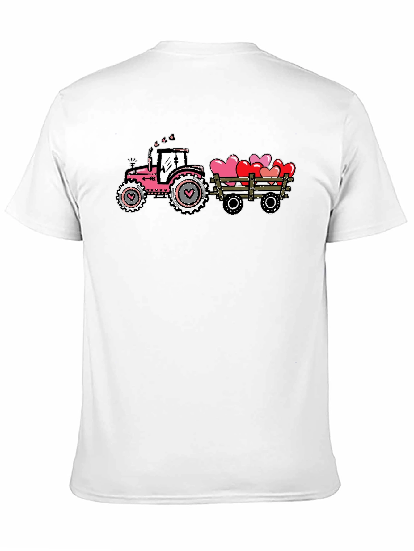 Valentines Tractor T-Shirt - Farm Love Tee