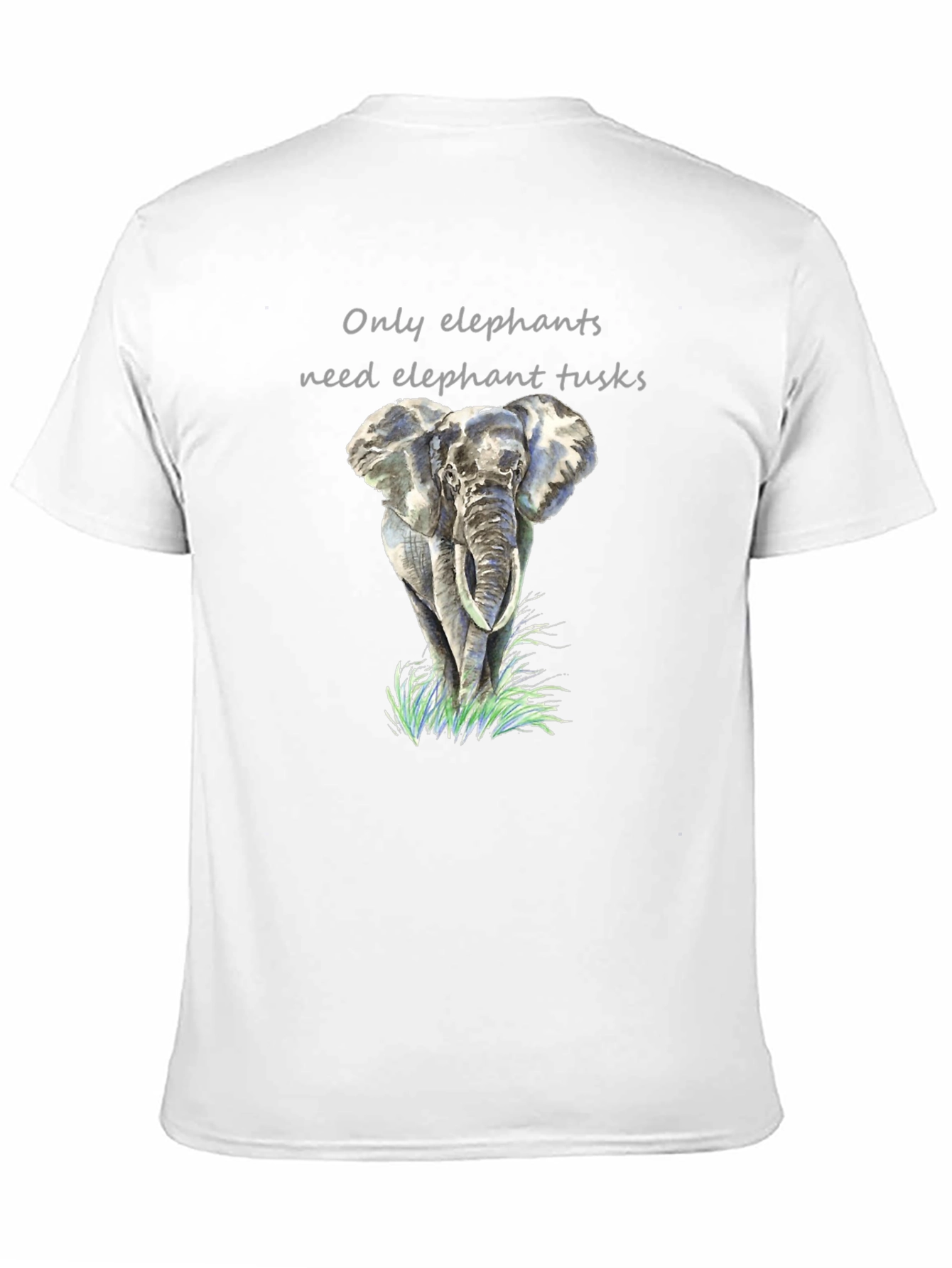 Elephant Tusk Graphic T-Shirt