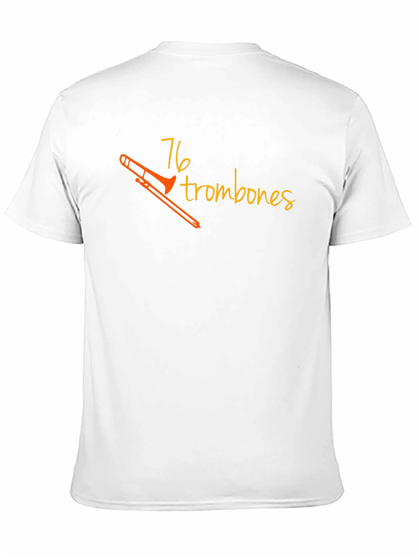 76 Trombones Black T-Shirt - Music Lover Tee